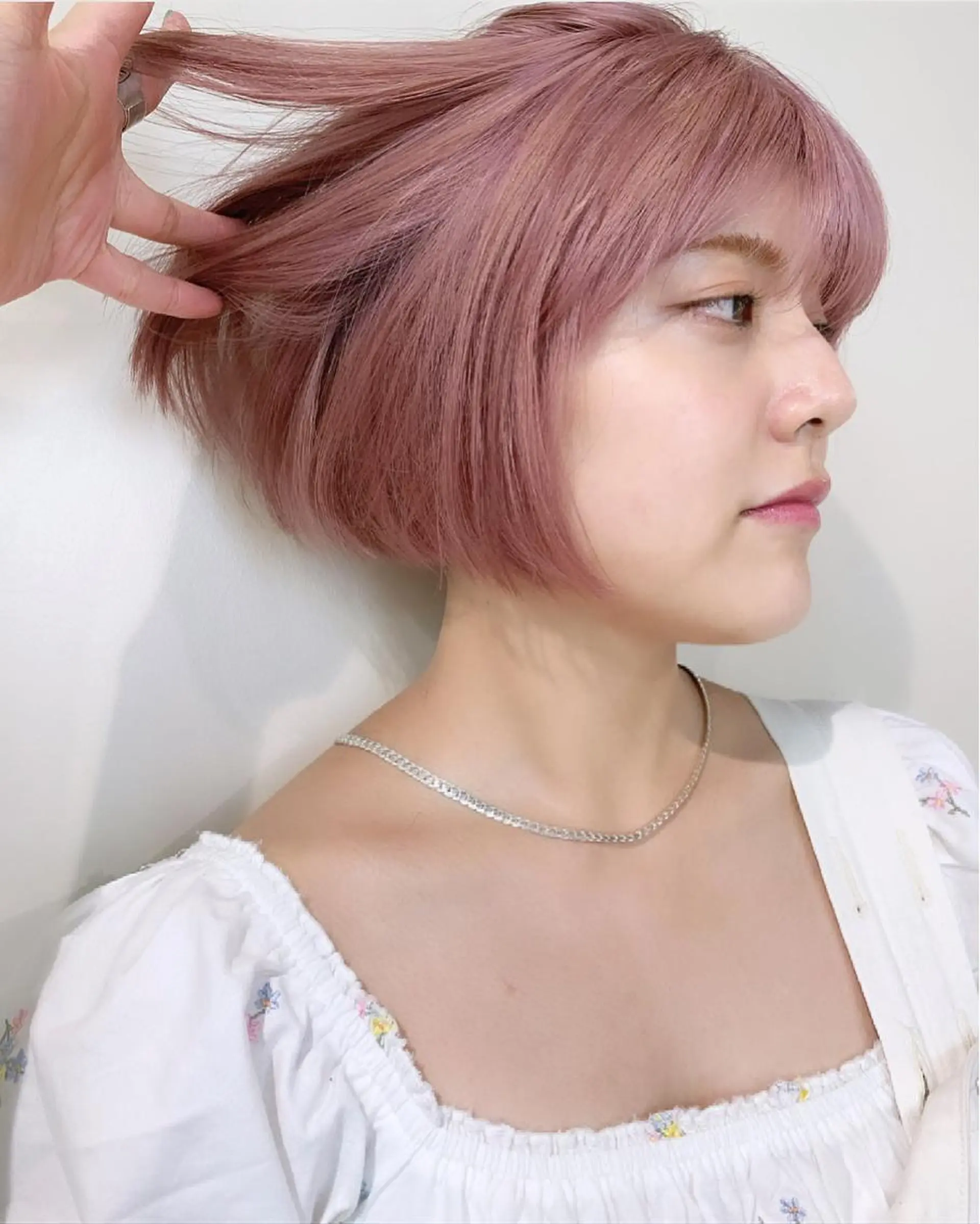 ショート カラー 圧倒的デザイン力 店長🎨RENAのヘアスタイル