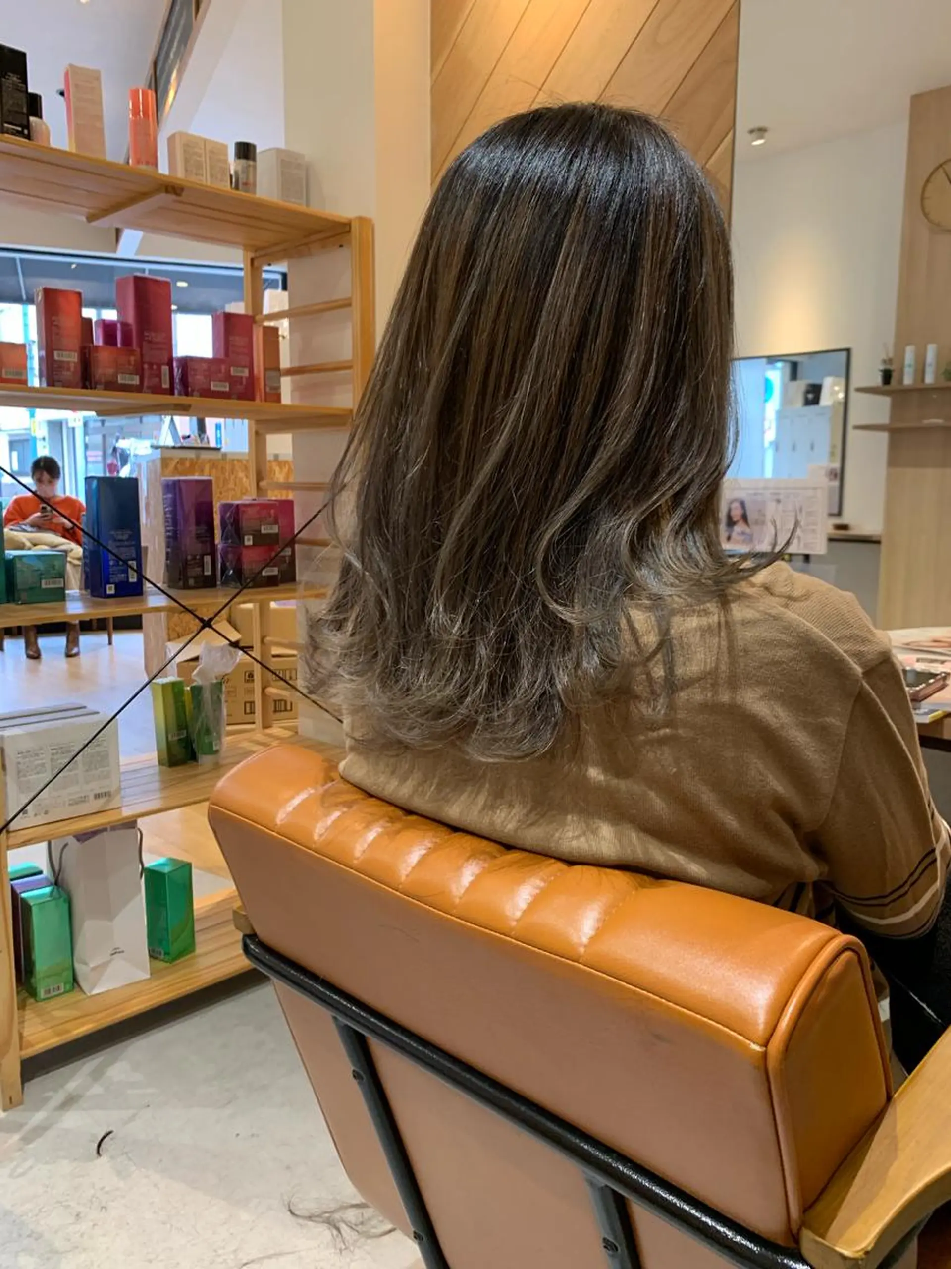 カラー バレイヤージュ オーナースタイリスト 宗正淳志のヘアスタイル