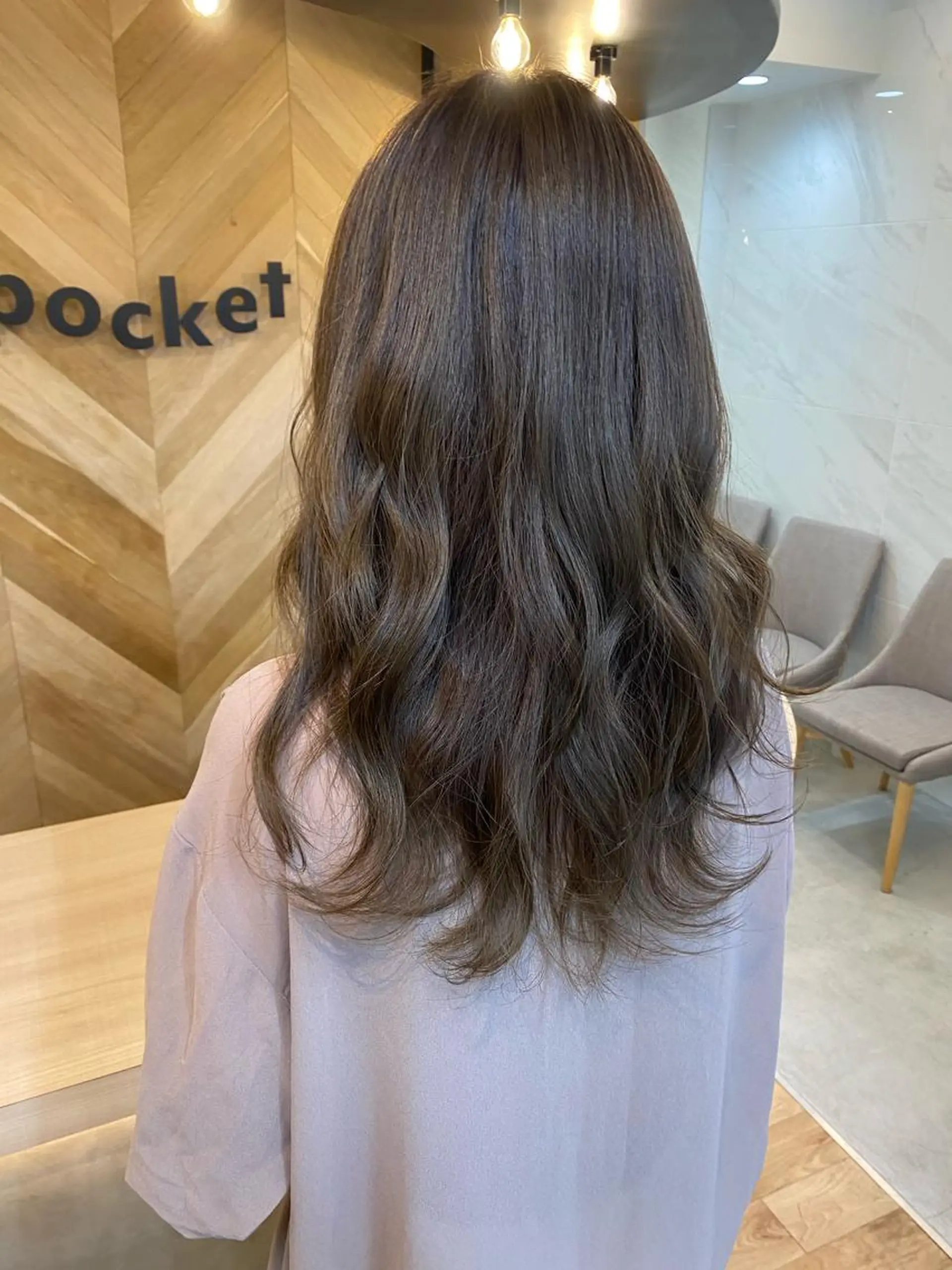 ロング カラー ベージュカラー パープルカラー カット ヘアカラー 🎗大槻 武士🎗のヘアスタイル