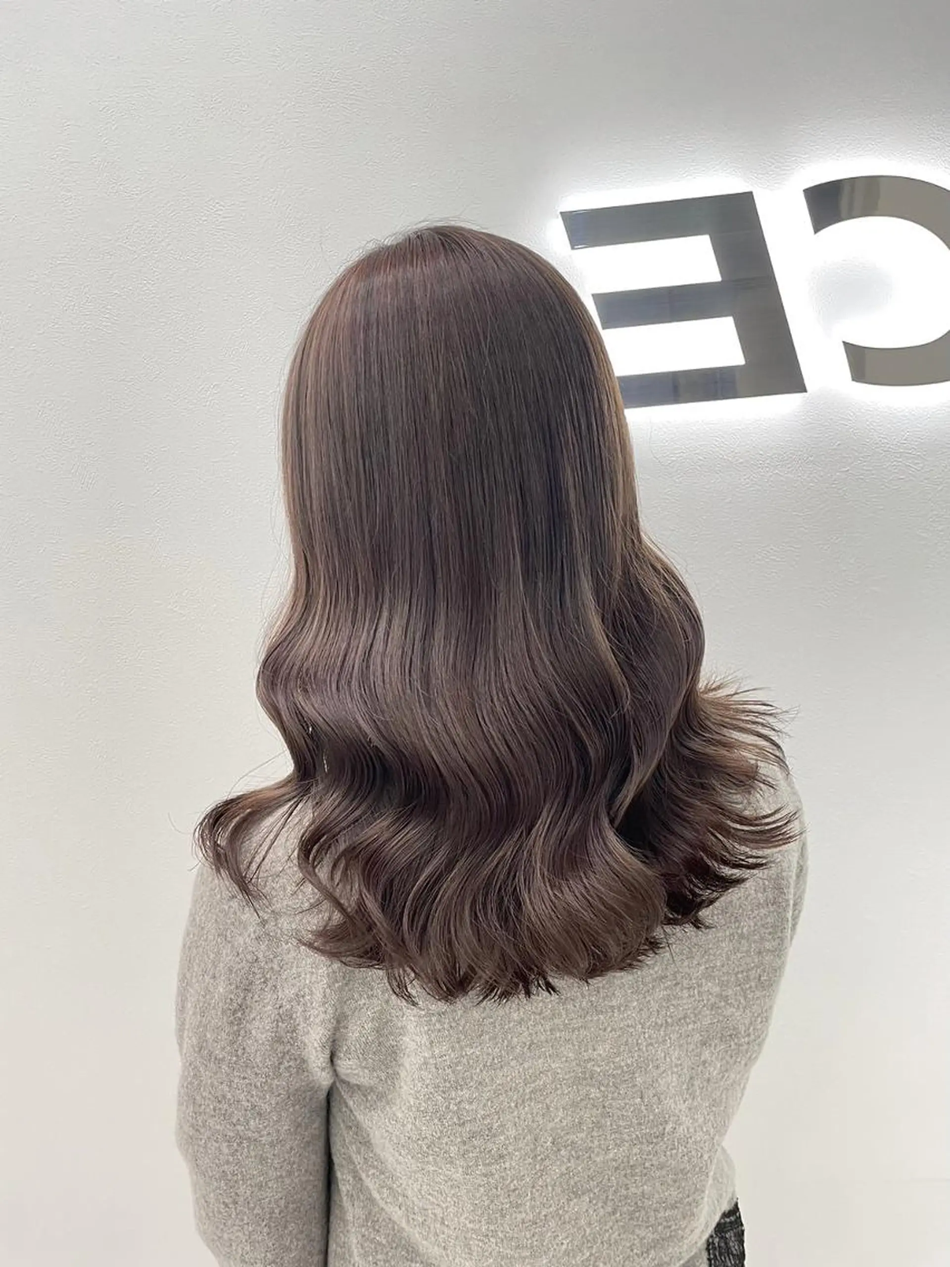 カラー ❤︎横浜❤︎うる艶 透明感カラー❤︎のヘアスタイル