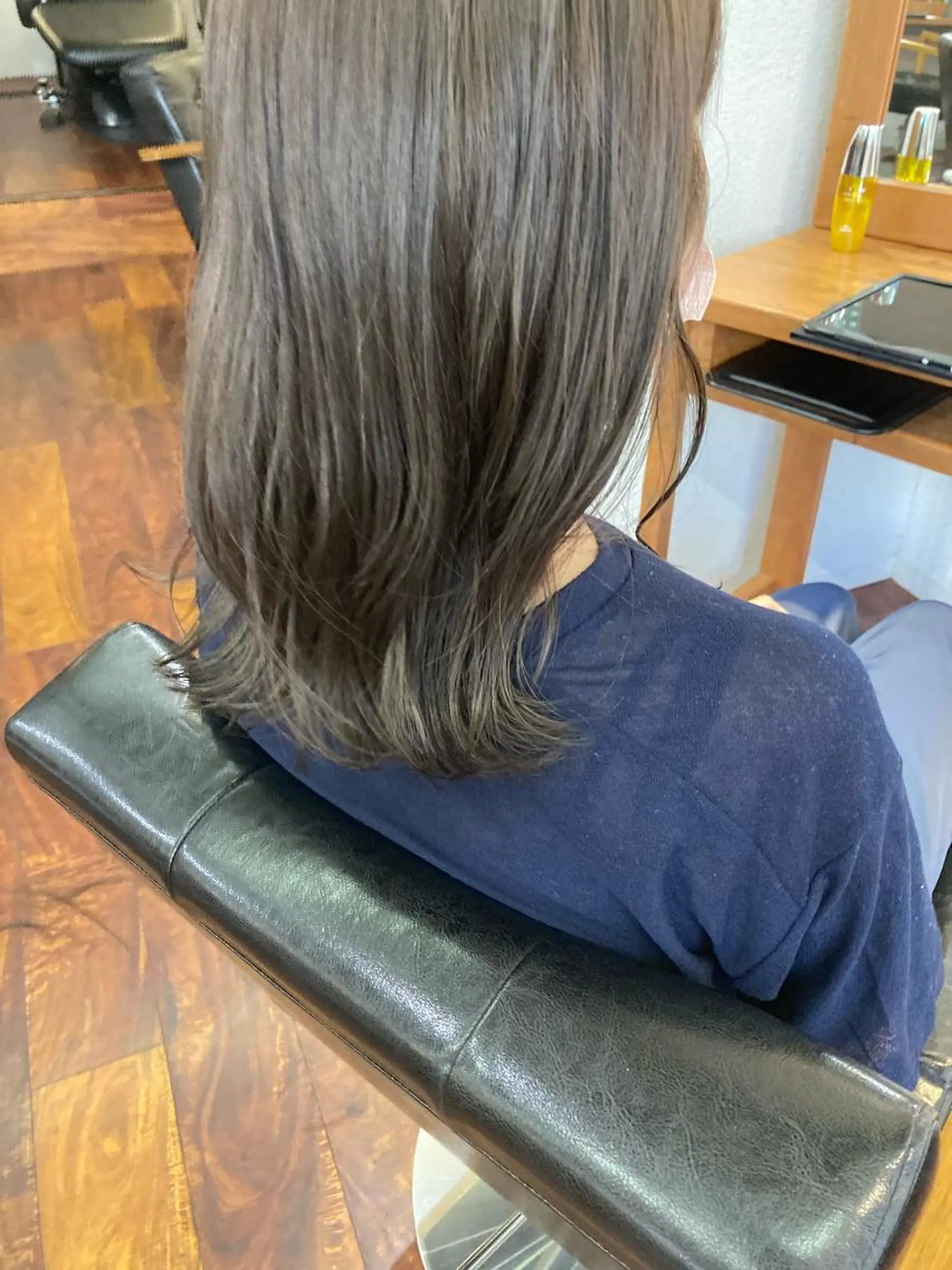 セミロング カラー ハイライトカラー ハイライト 小木曽智美 /ボブ/ショートのヘアスタイル