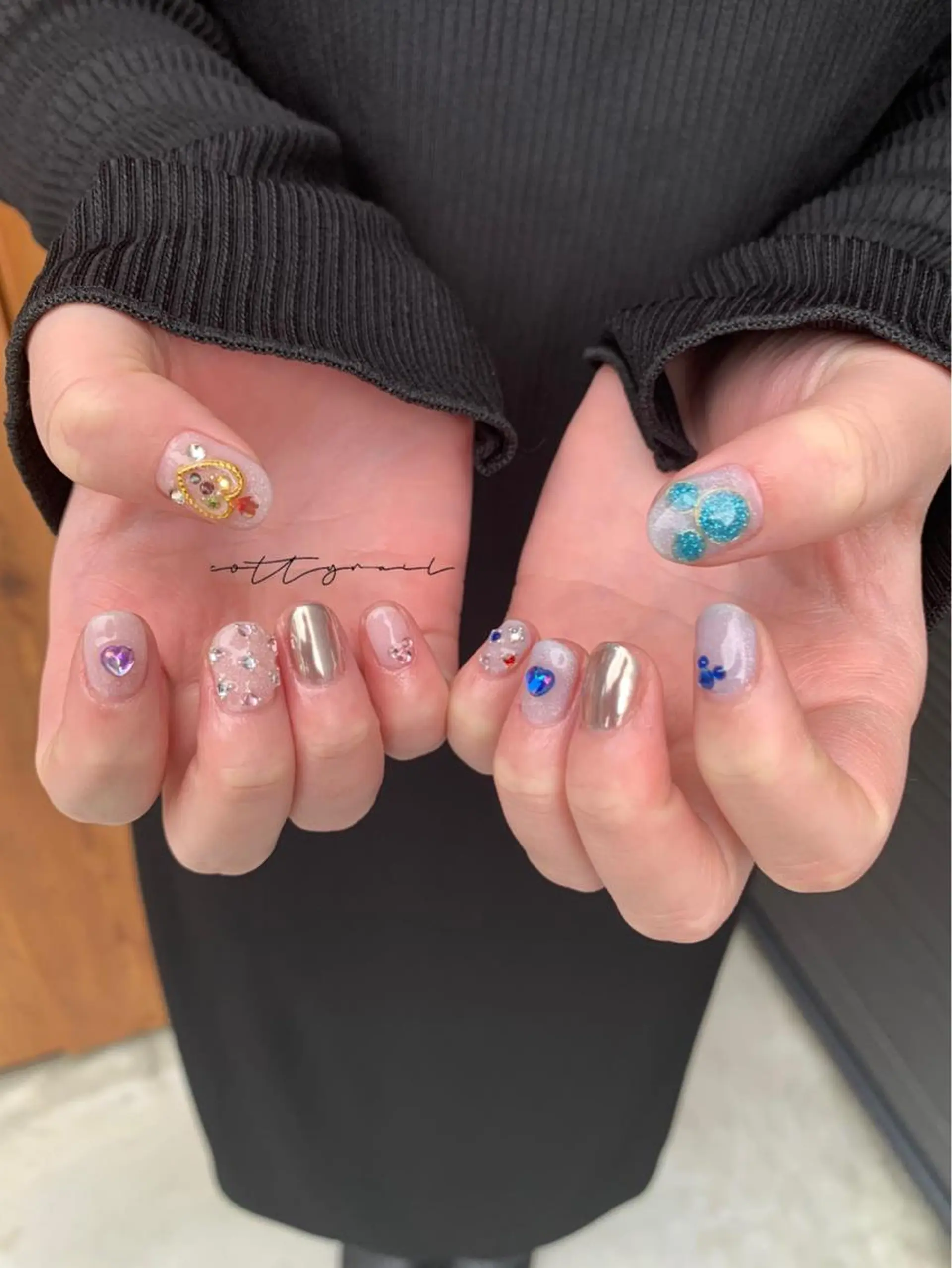 ネイル アートネイル ジェルネイル ニュアンスネイル cottynail -miki-のその他イメージ