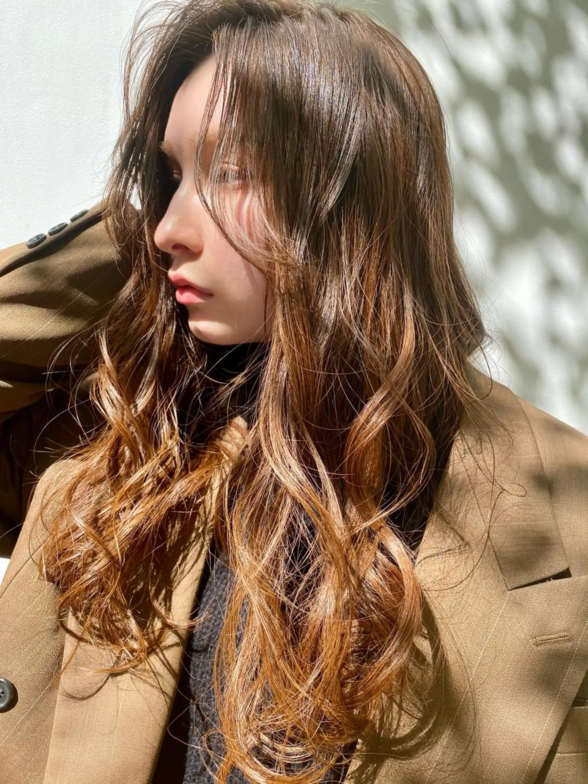 セミロング 顔周り/ブリーチなし /縮毛矯正🫧伊勢のヘアスタイル