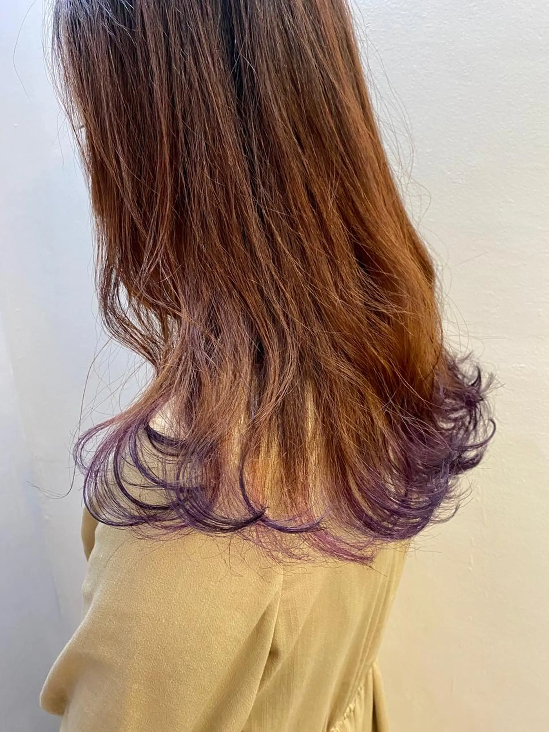 ロング カラー 艶髪カラー&ウルフ フルカワ ヒロズミのヘアスタイル