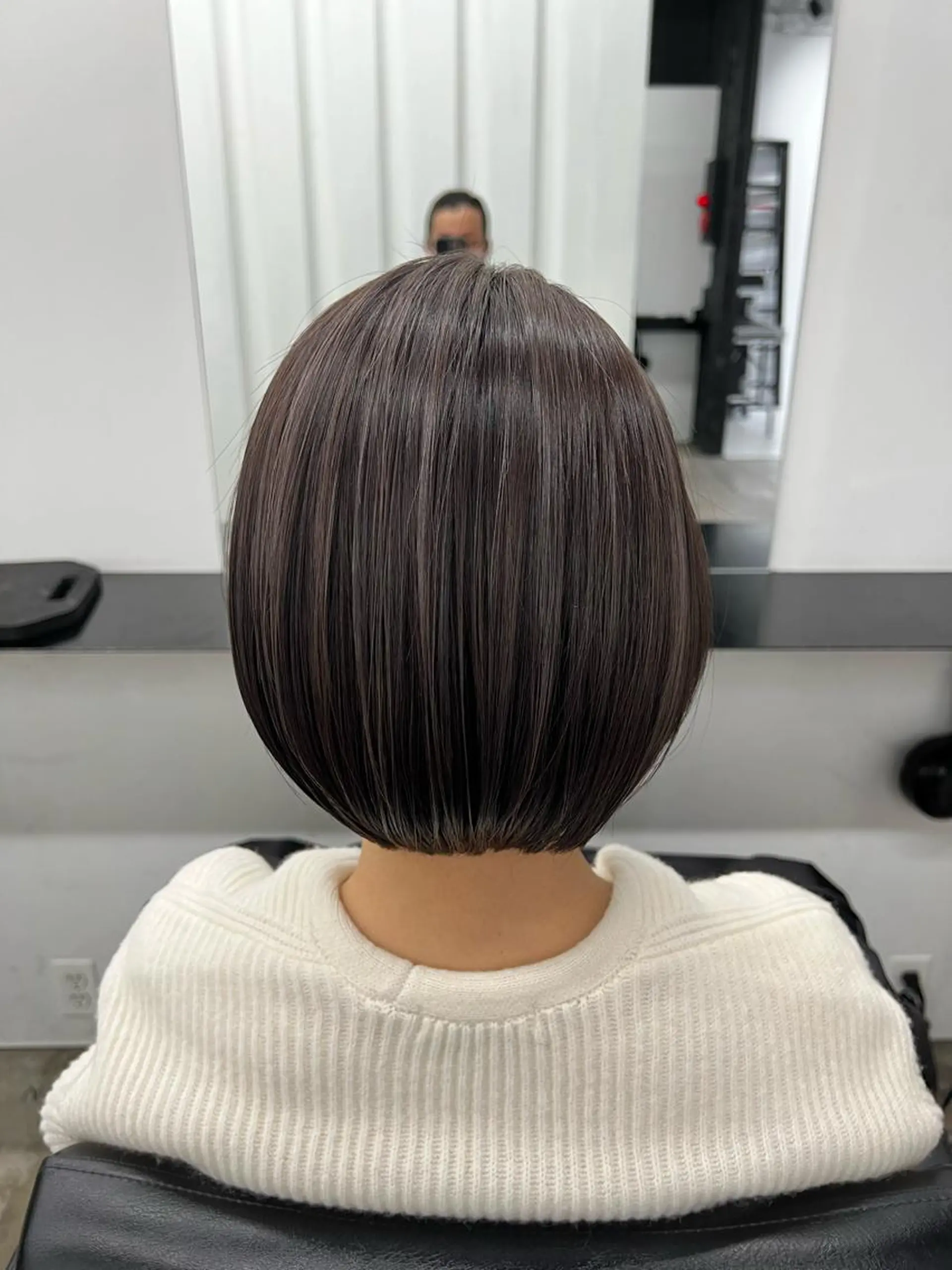 ショート カラー ハイライトカラー ボブ ハイライト カット ヘアカラー HI DEのヘアスタイル