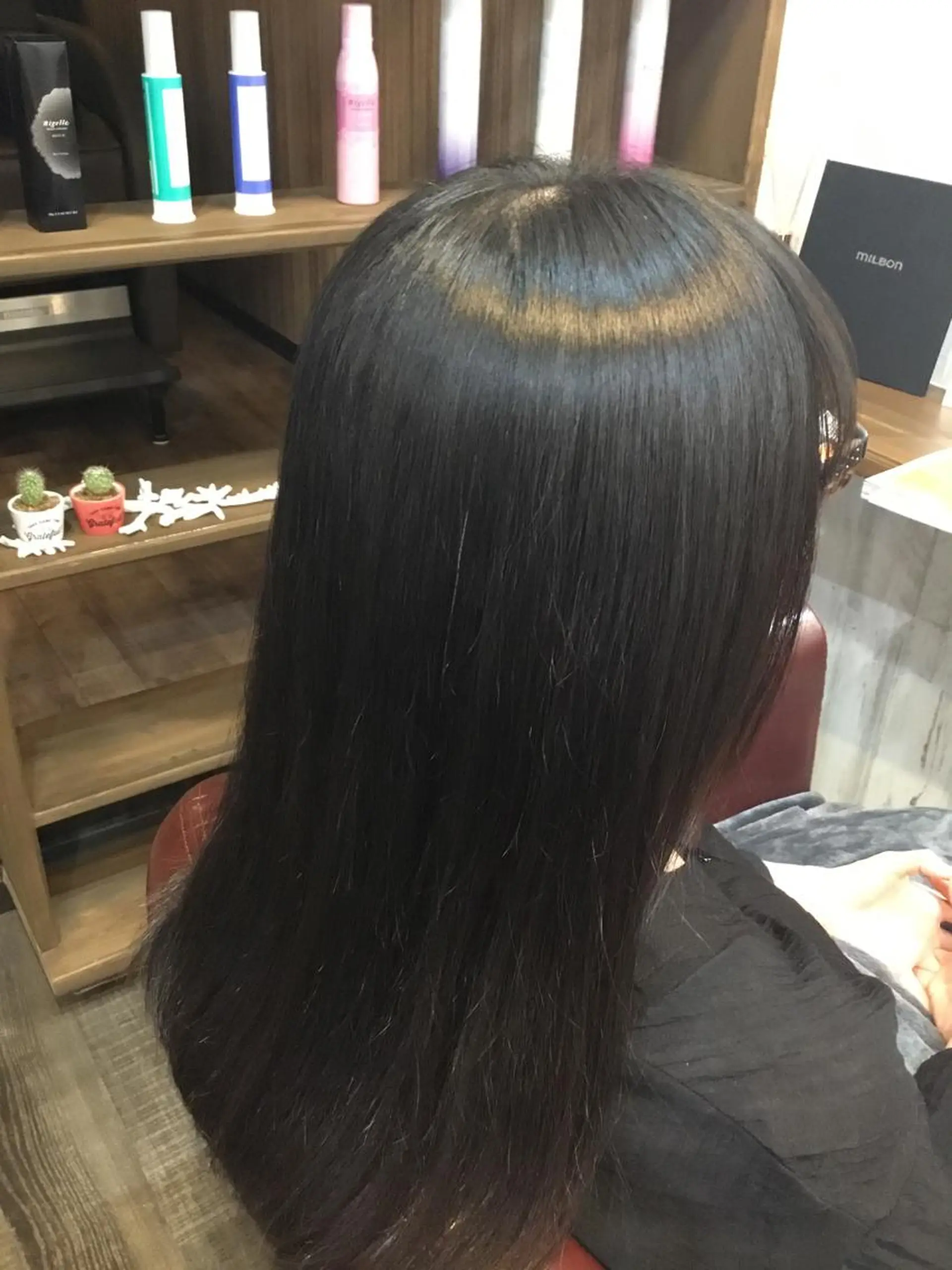 ロング 金崎 新吾のヘアスタイル