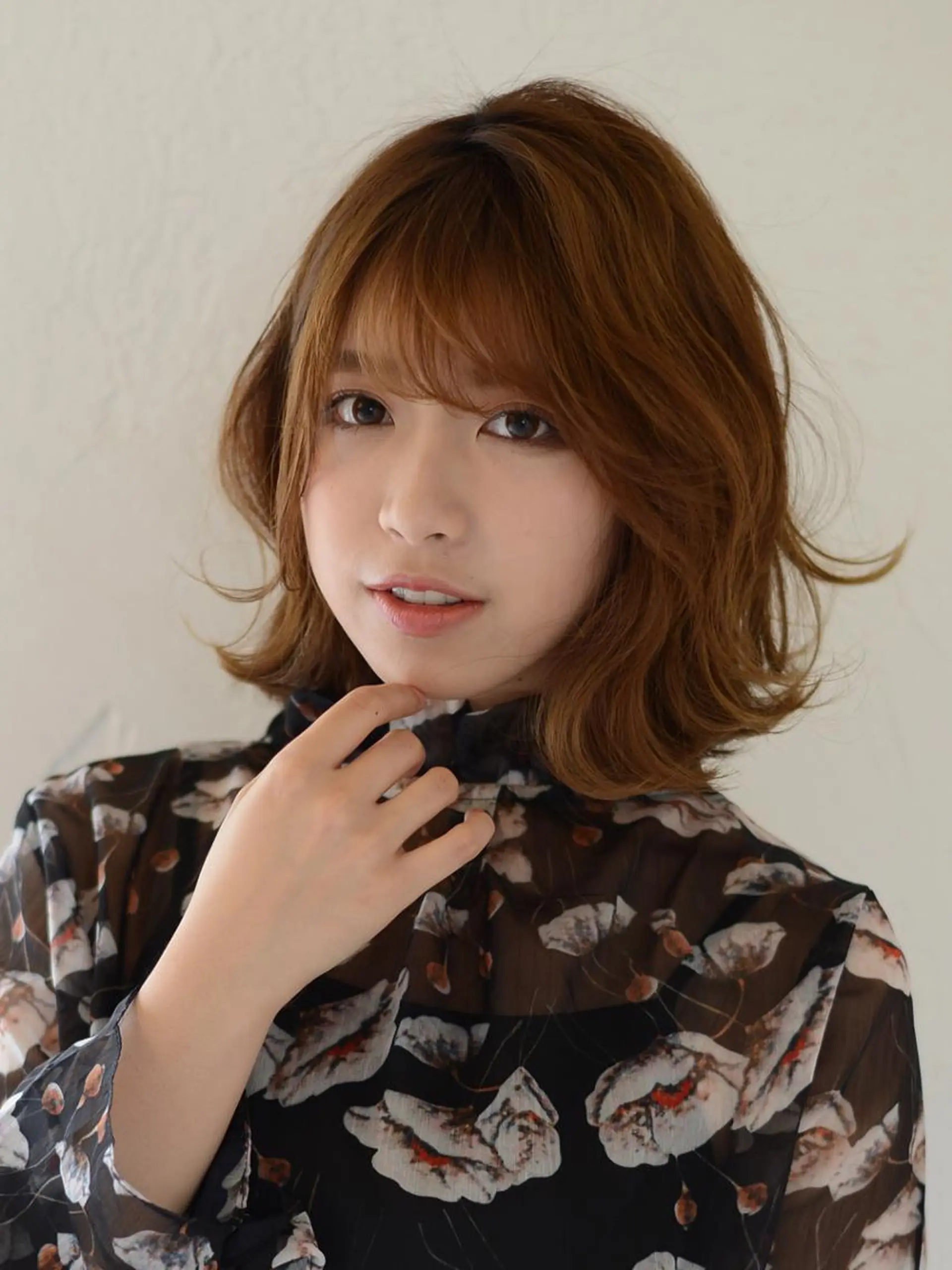 セミロング カラー パーマ 🌸銀座一丁目/美髪 矯正🌸山田 隆介のヘアスタイル