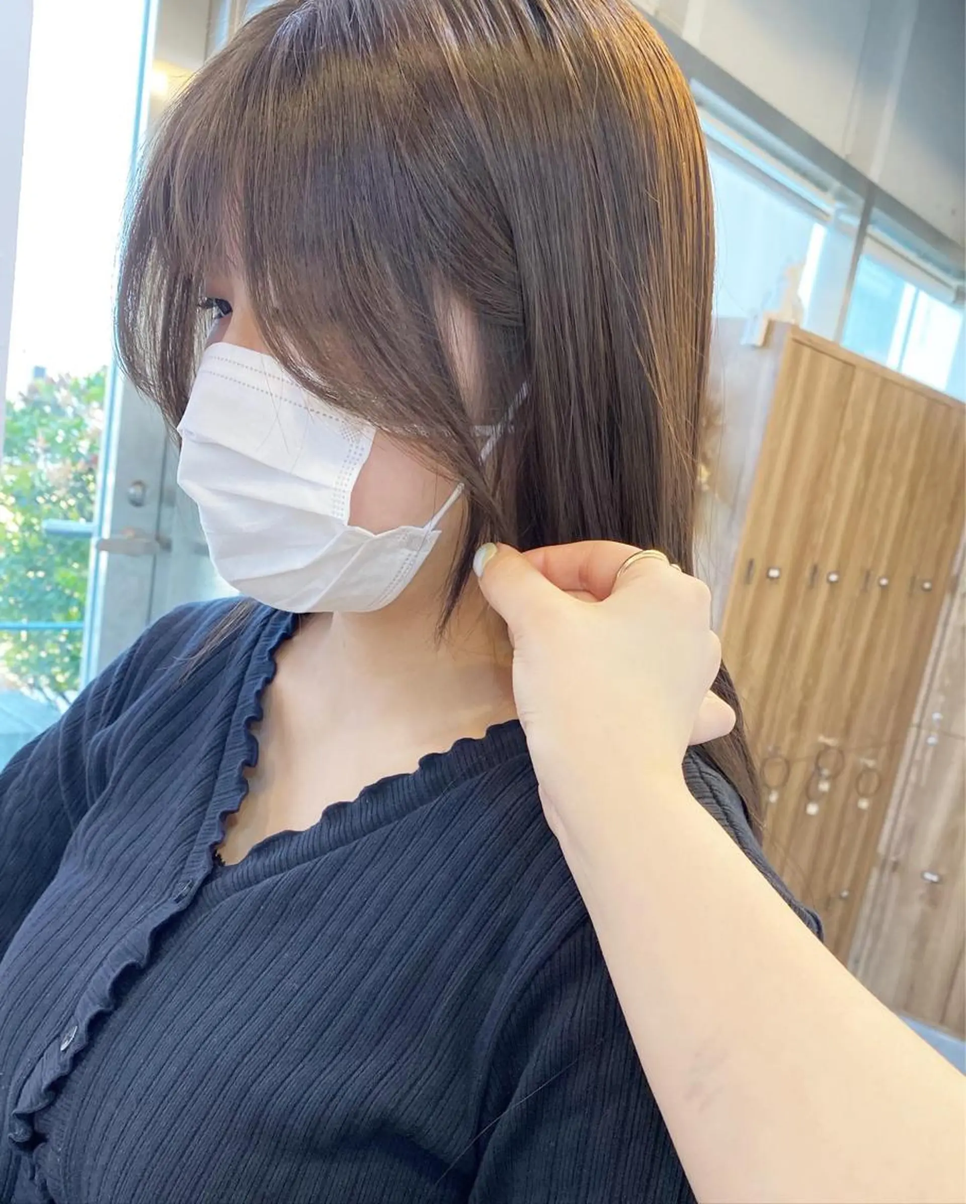 ロング カラー 🥣 hashi 🛋️のヘアスタイル