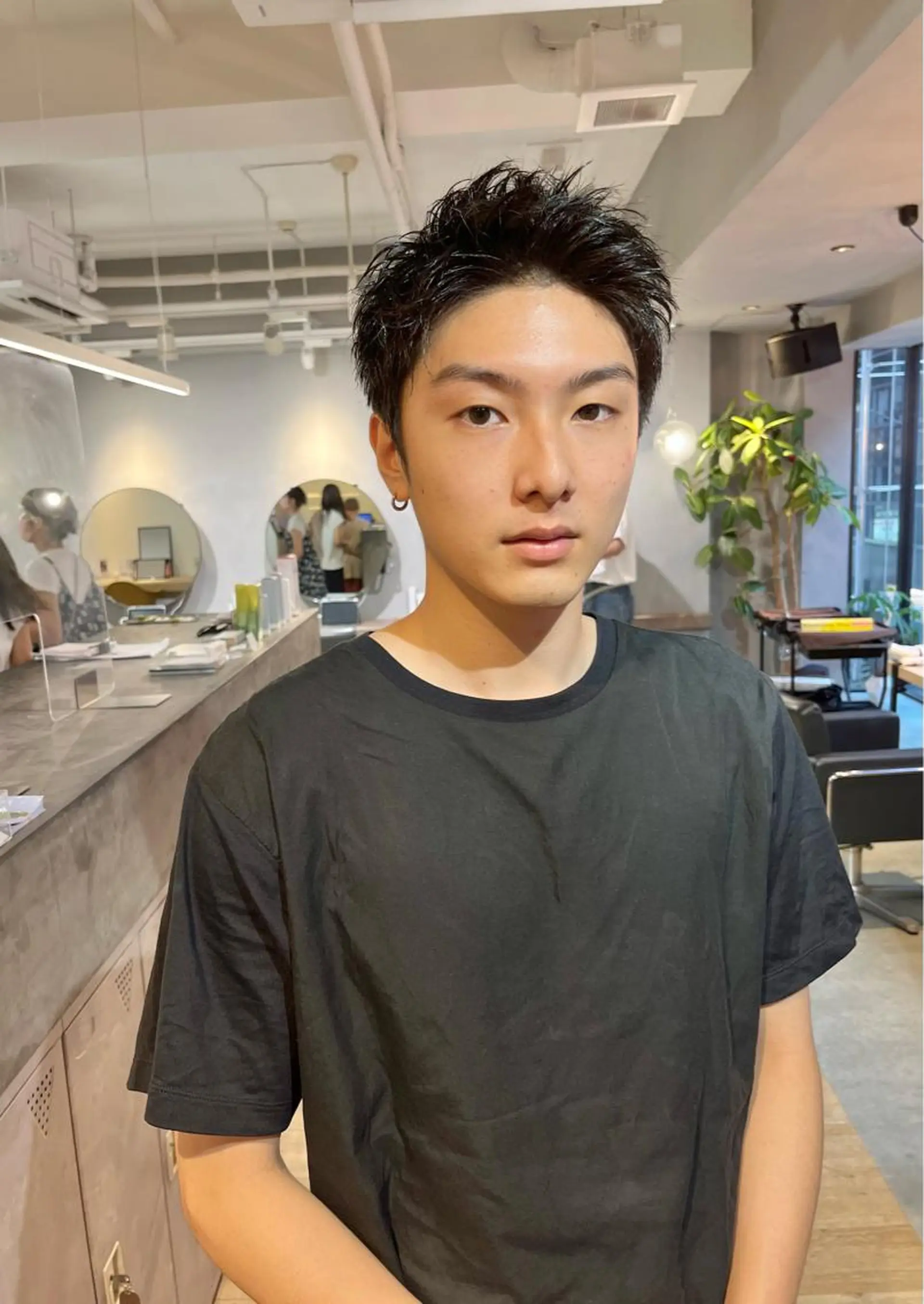 ショート メンズ カット パーマ SCENEbyRAD helmのヘアスタイル