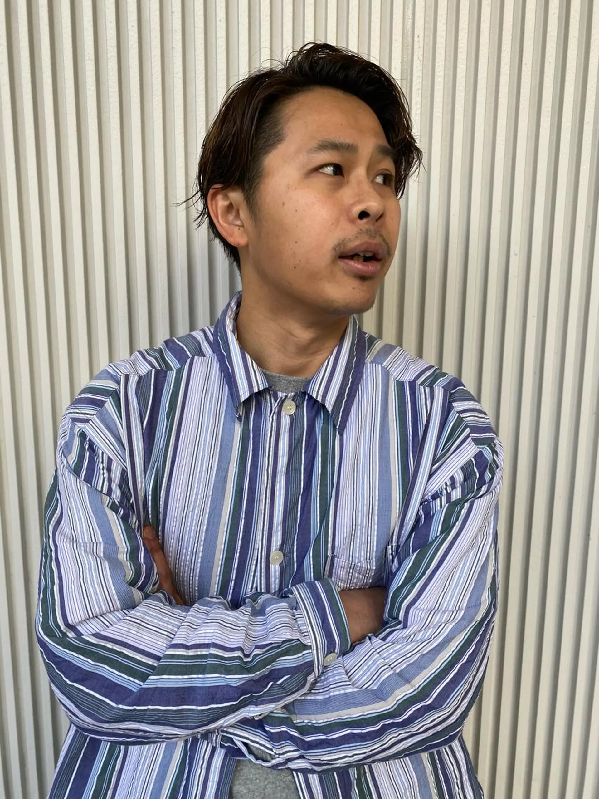 ショート パーマ メンズ LOVESTOIKE 堂本のヘアスタイル