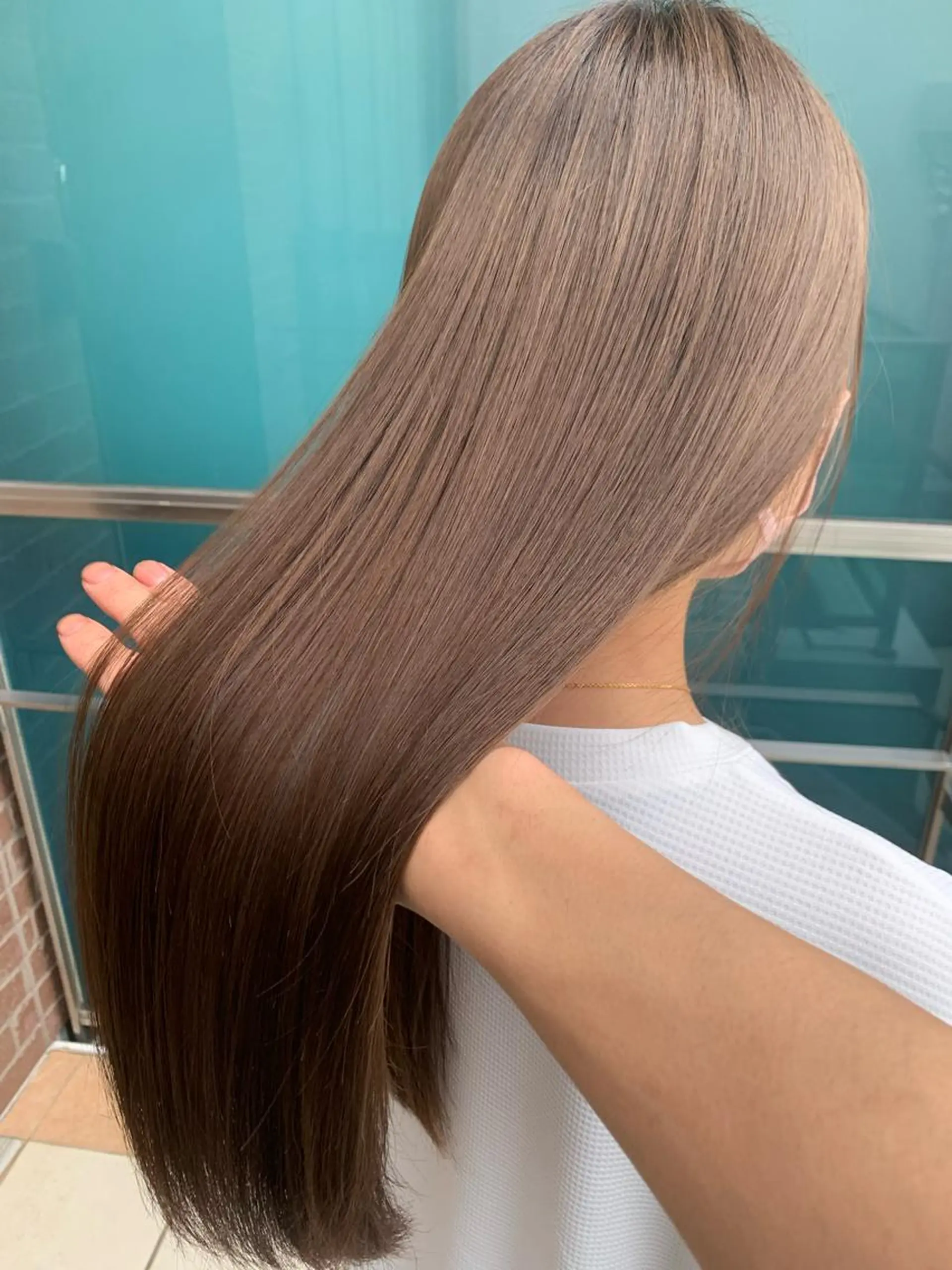 ロング 髪質改善 トリートメント カット ヘアカラー トリートメント ヘアセット 牧内 拓のヘアスタイル