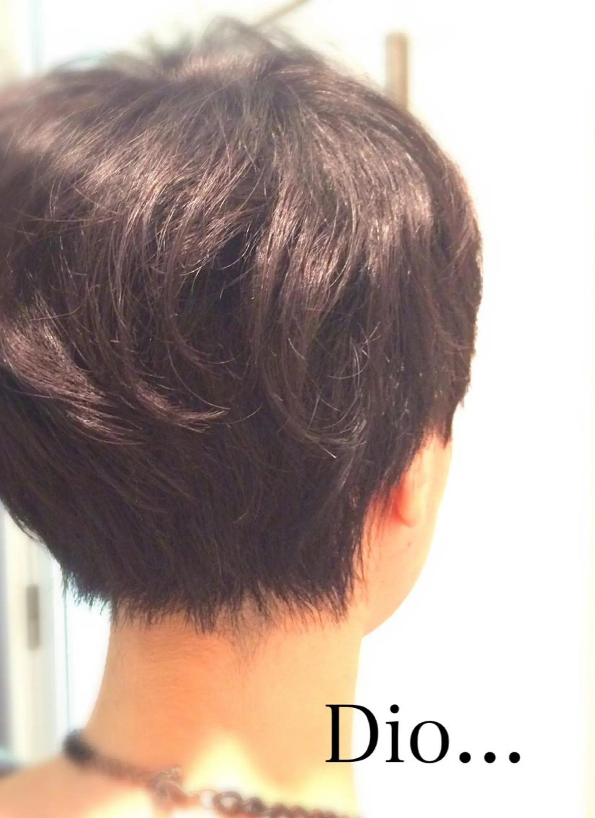 ショート カラー パーマ ショートヘア 森下 友　Dio...池袋のヘアスタイル