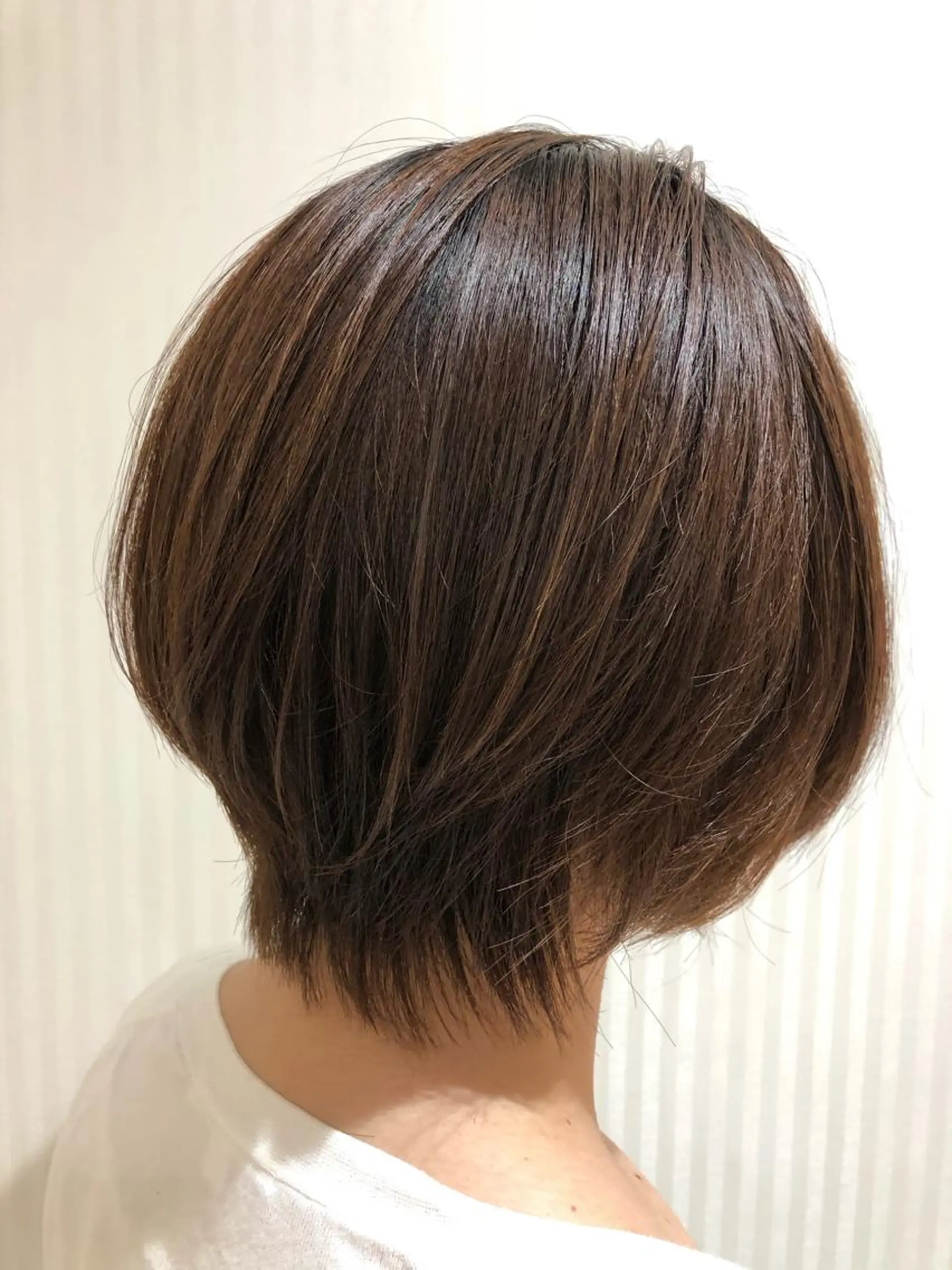 ショート ショートボブ ボブ ショートヘア カジサ ケイコのヘアスタイル
