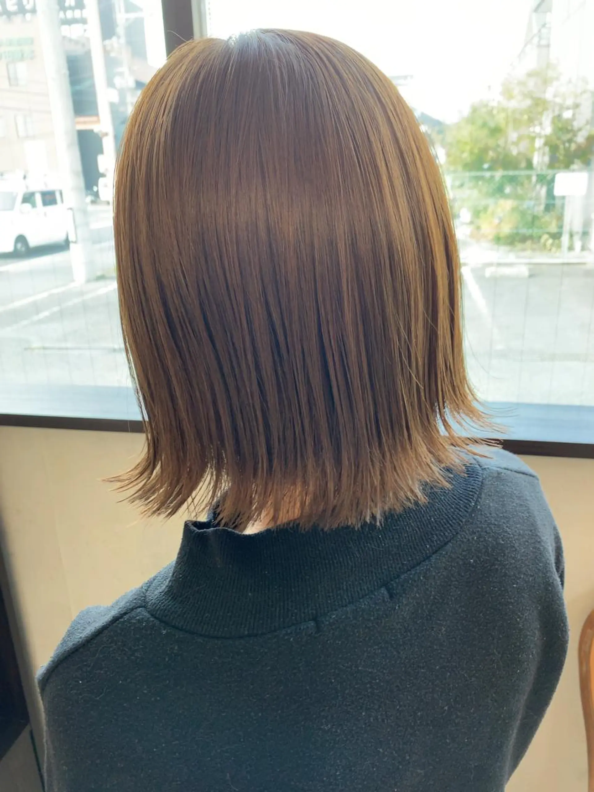 ミディアム ヘアカラー 隅田 美樹のヘアスタイル