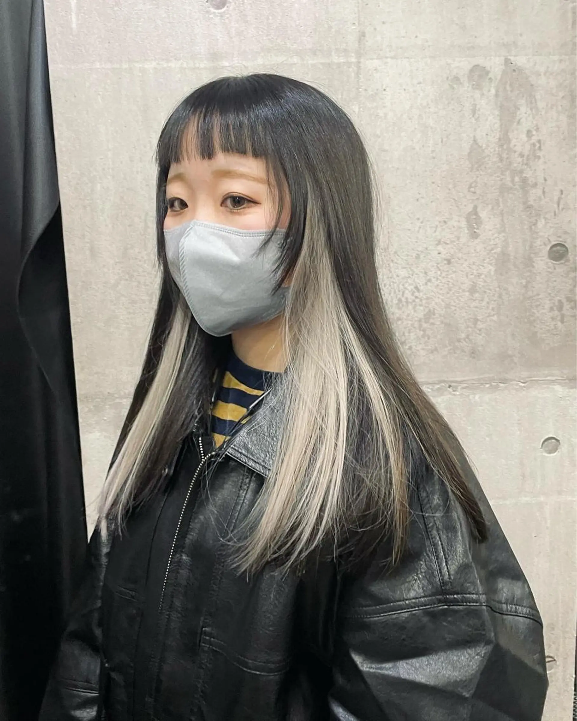 ミディアム カラー パーマ ヘアアレンジ メンズ キッズ ネイル マツエク・マツパ アイブロウ メンズバレイヤージュ メンズブリーチ メンズハイライト メンズインナーカラー メンズ韓国風 切りっぱなしヘアボブ ミディアムヘアRYOのヘアスタイル