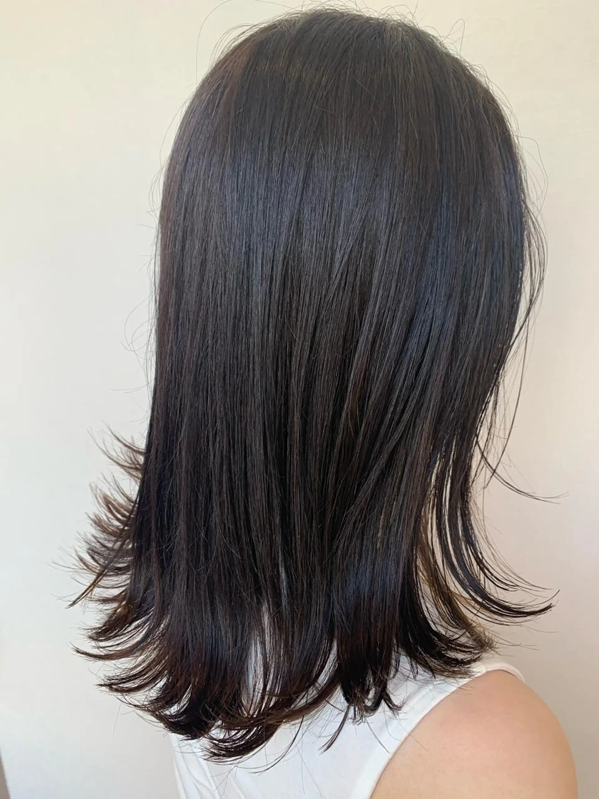 ミディアム 今井 はるかのヘアスタイル