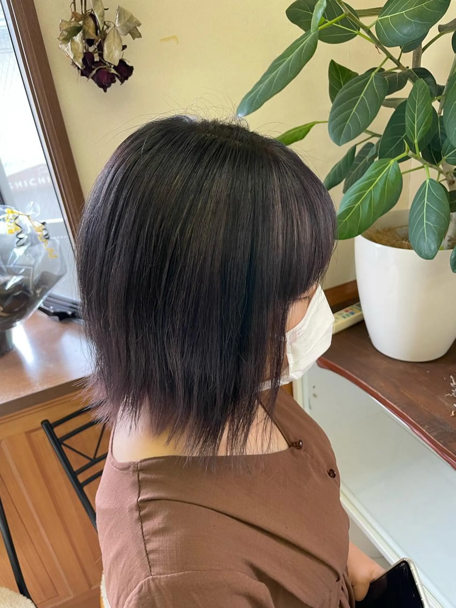 ショート カラー 平田 怜のヘアスタイル