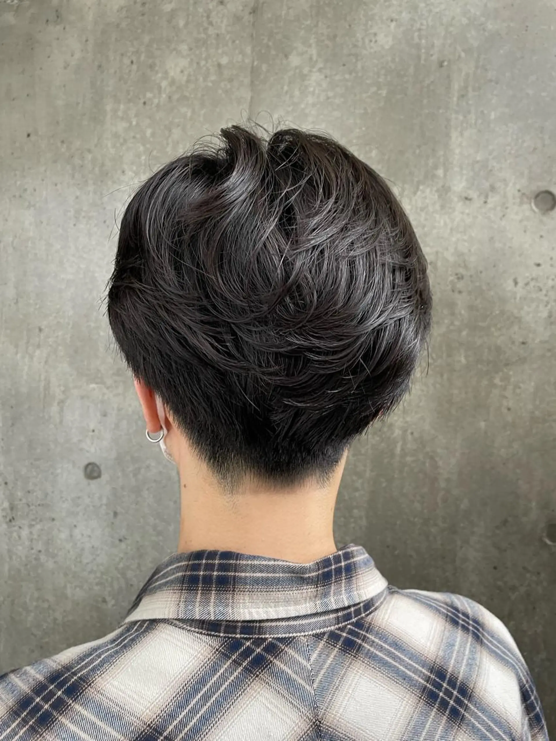 パーマ メンズ もりたみかこ 美容師お休み中のヘアスタイル