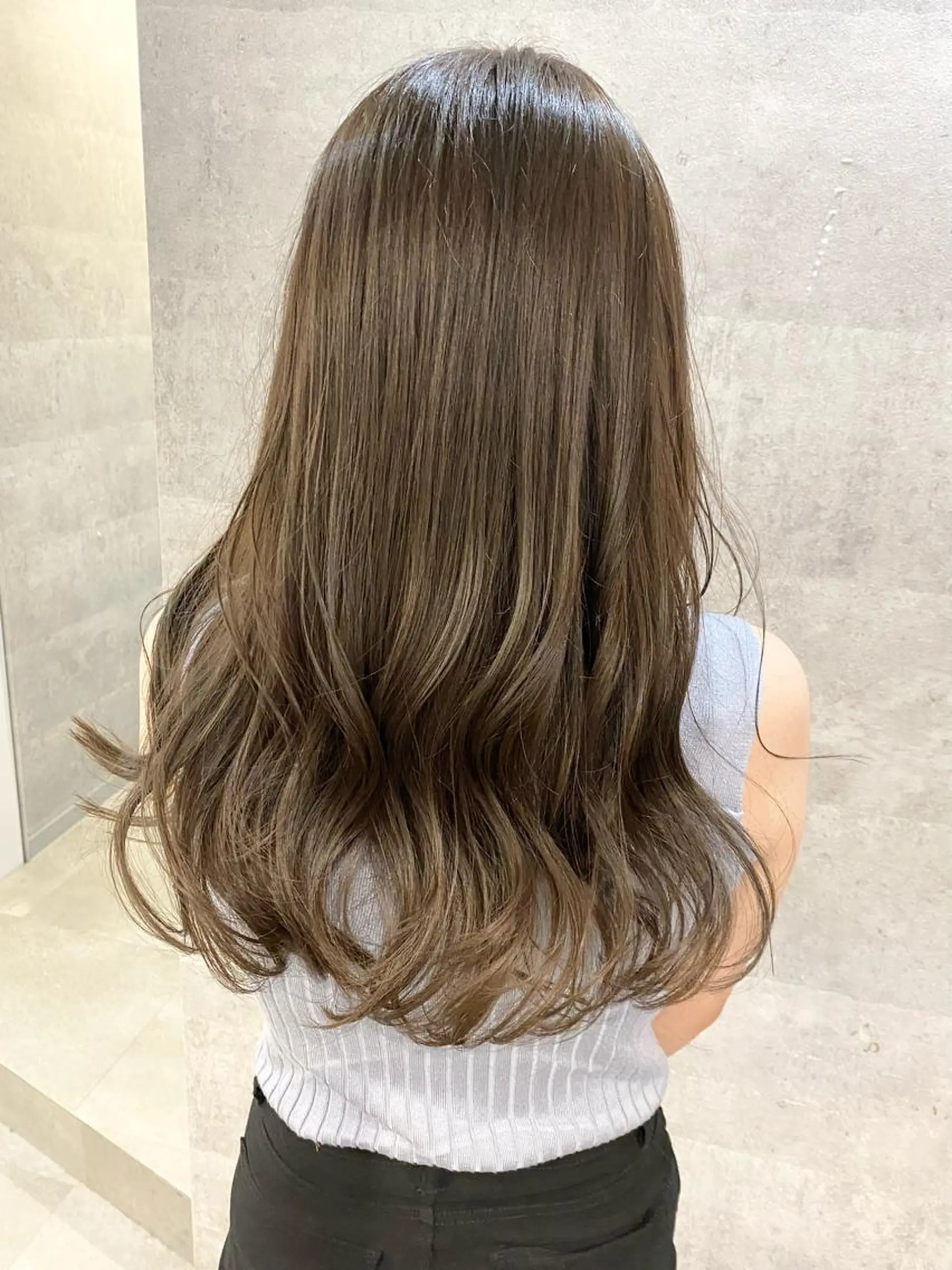 ロング ヘアカラー トリートメント KYOKO 【Bear】のヘアスタイル