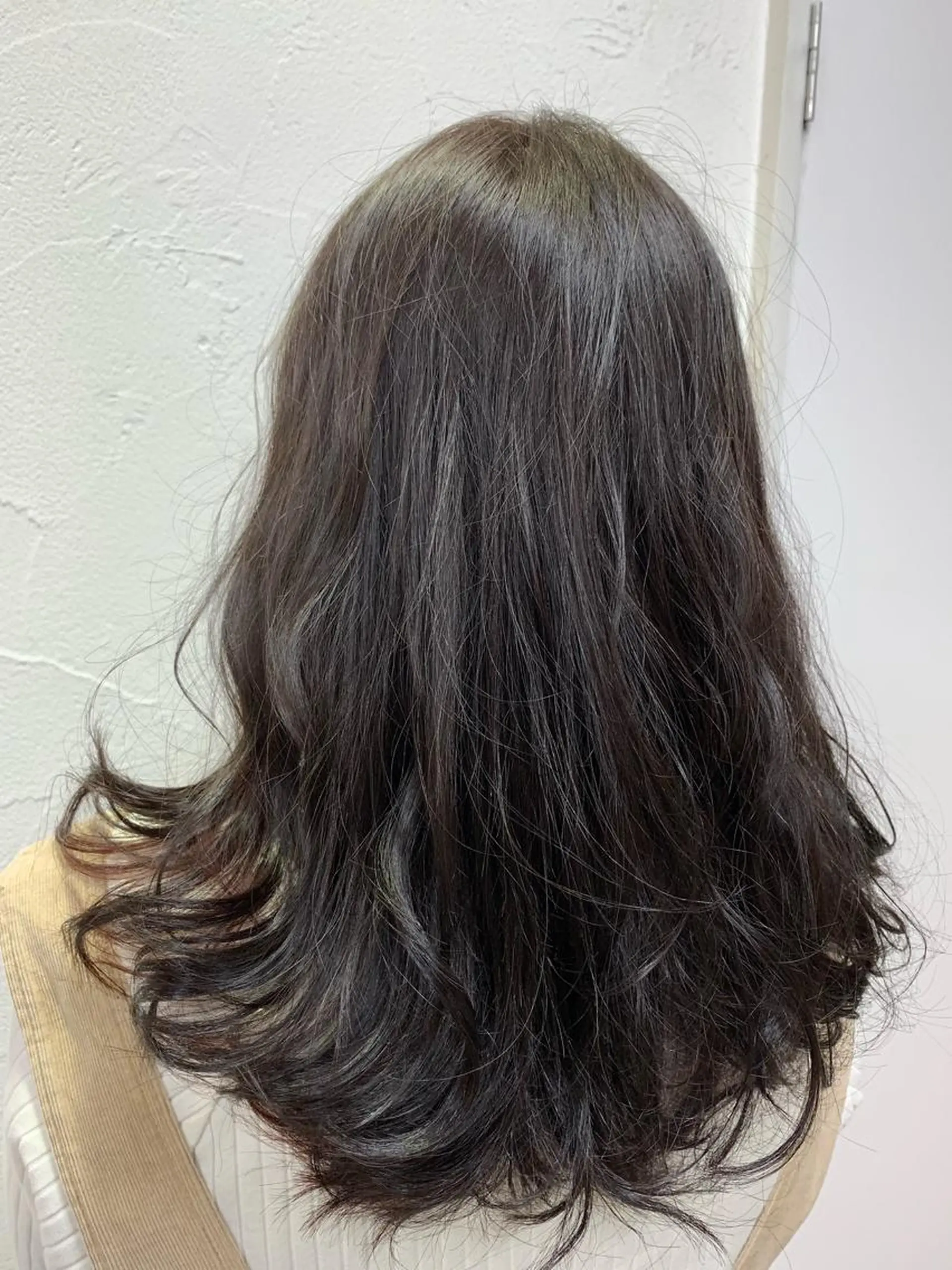 ミディアム カラー 透明感カラー カット ヘアカラー トリートメント ヘアセット 髪質改善カラー🦋 田村のヘアスタイル