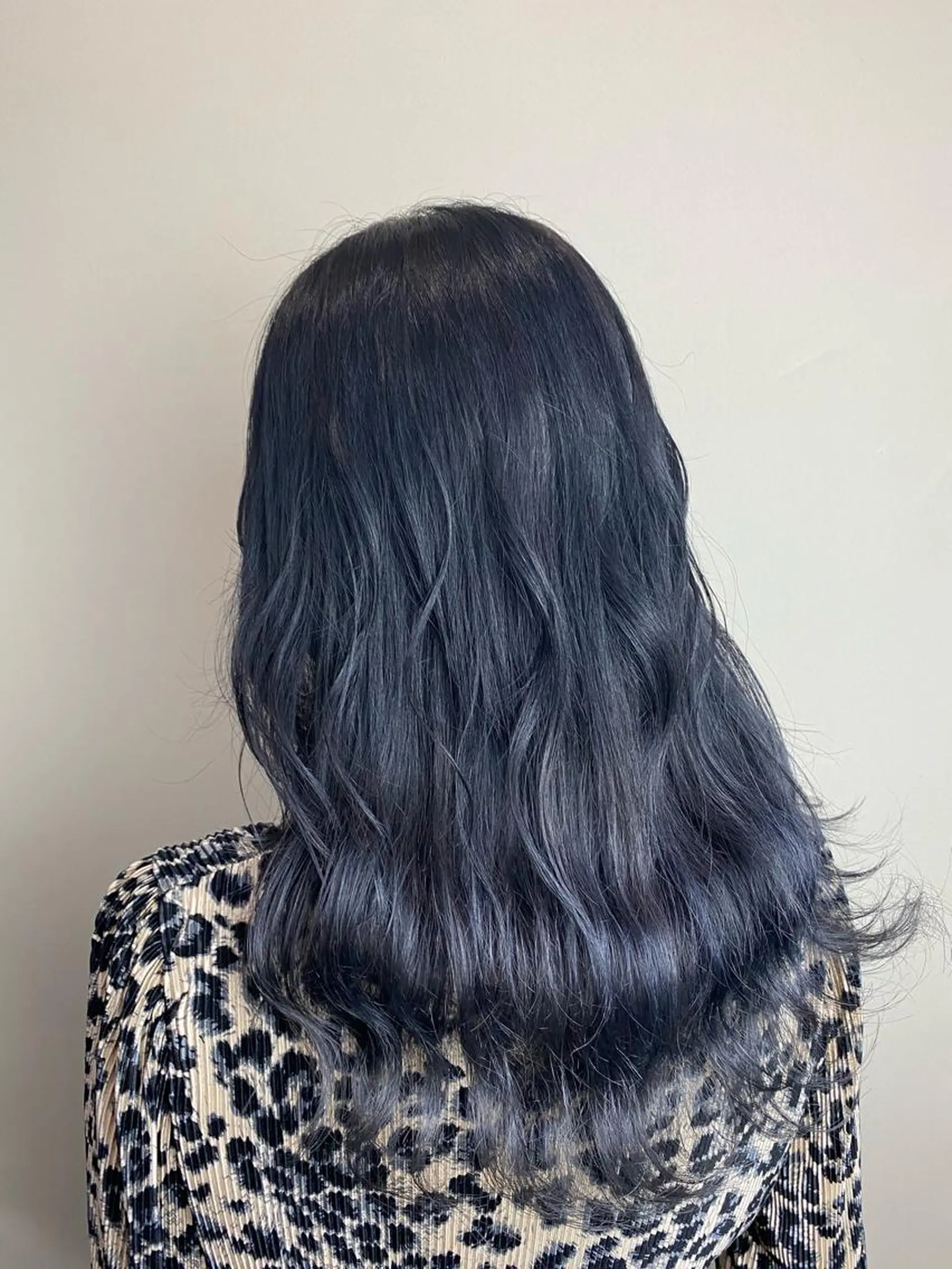 ロング カラー ブルーカラー シルバー M Fe’s 池袋 🍁星野　拓夢🍁のヘアスタイル