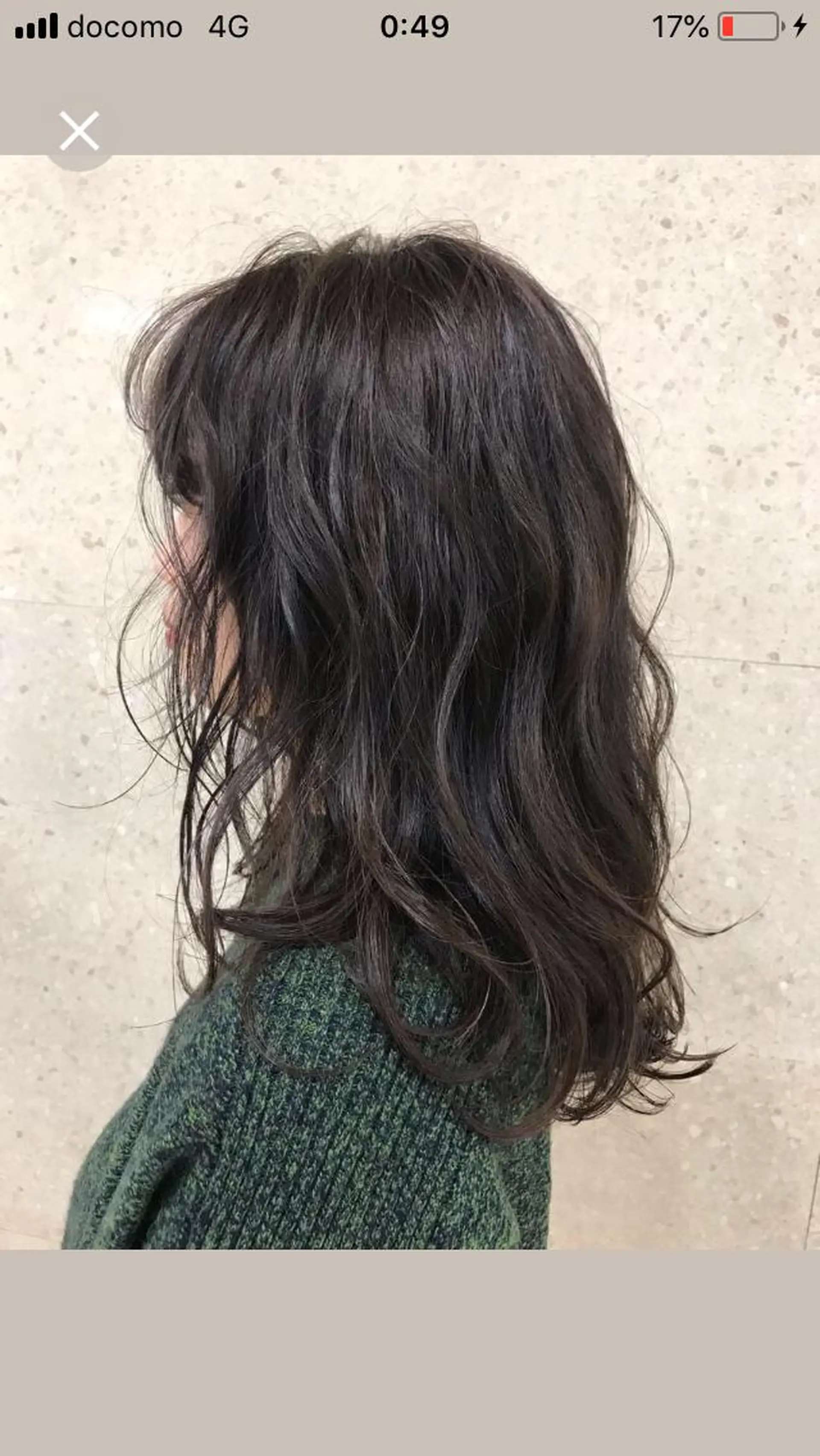 ミディアム カラー カット ヘアカラー トリートメント 菅村 勇亮のヘアスタイル