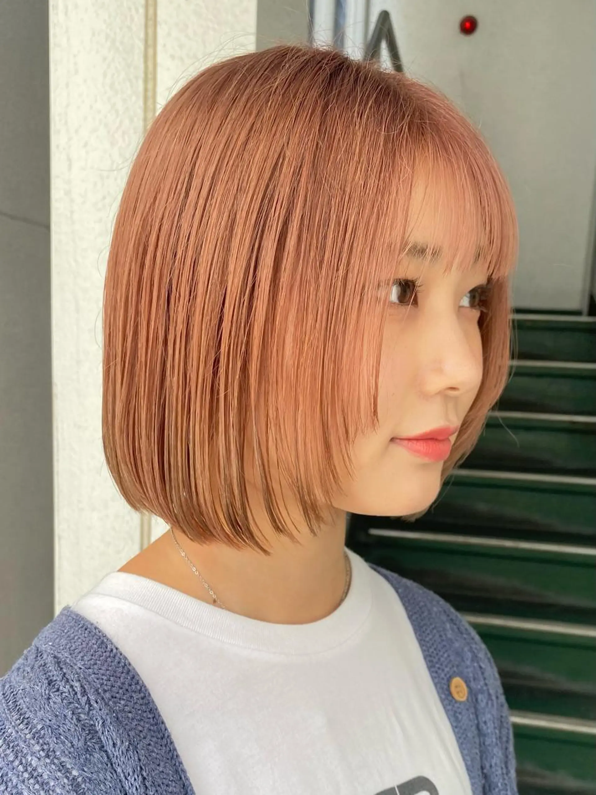 ミディアム カラー 無料カットモデル募集 🌱ひょうがのヘアスタイル