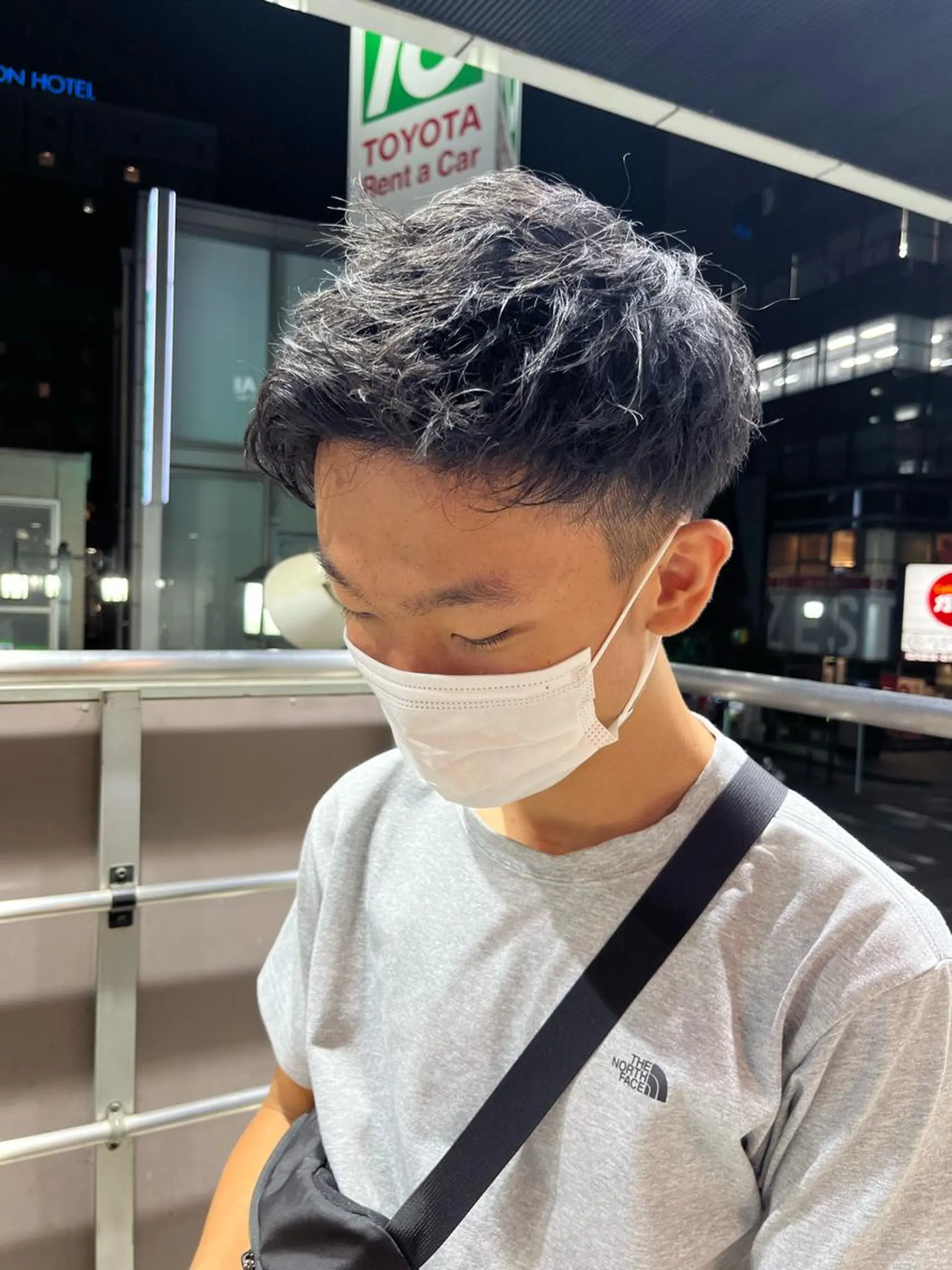 メンズ 💖デザインカラー/ タダ ハナカ💖のヘアスタイル