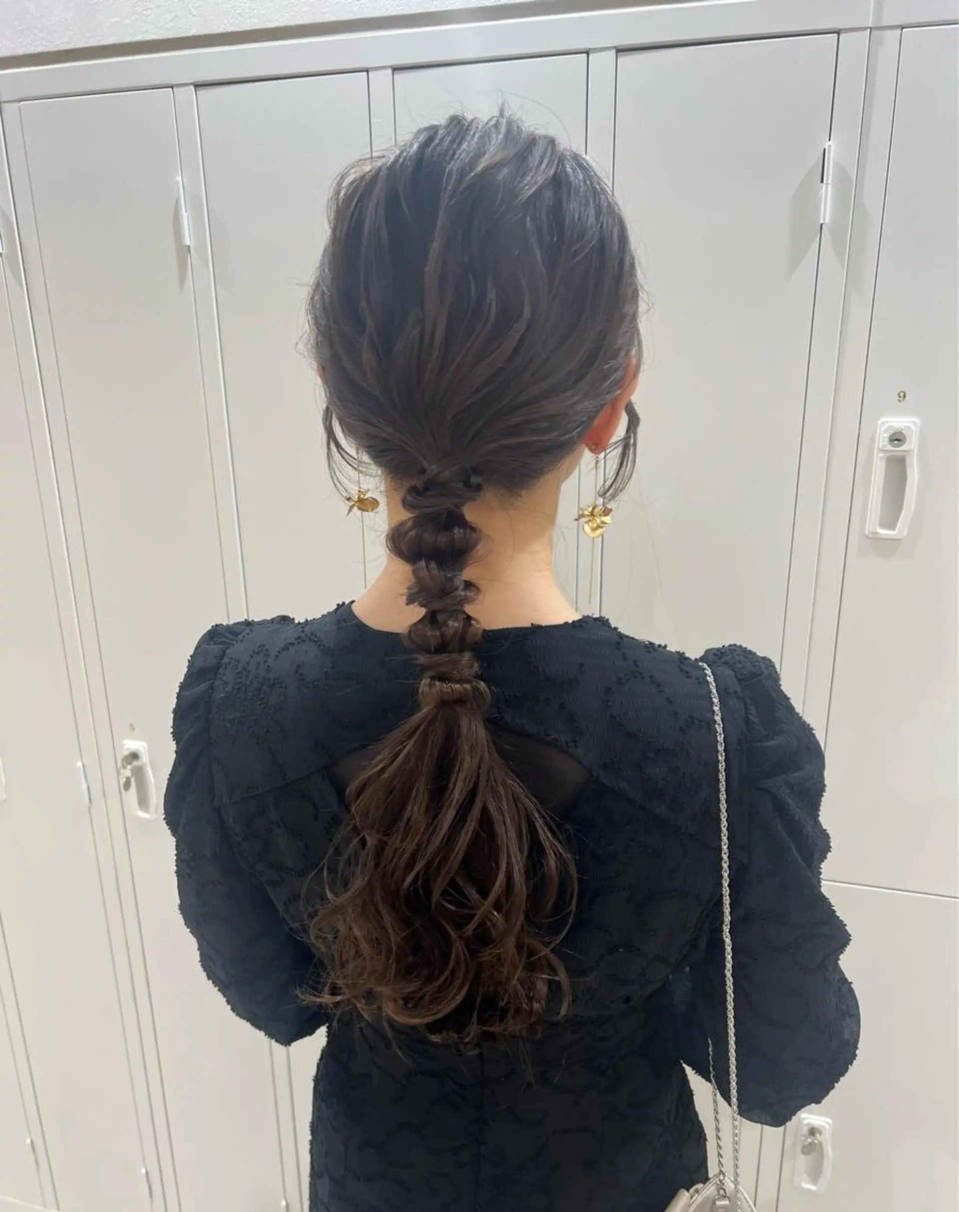 ロング ヘアセット mina .のヘアスタイル