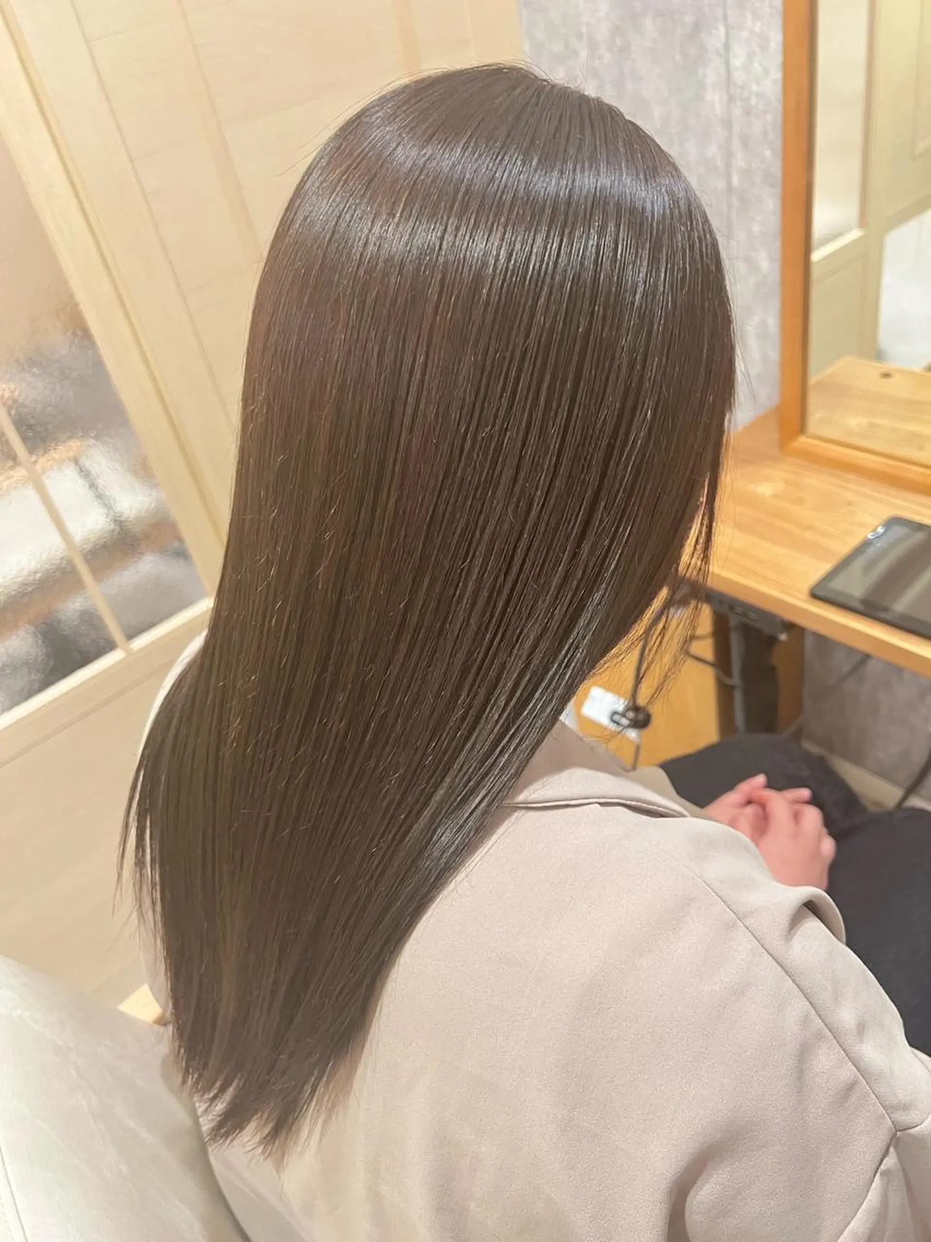 セミロング カラー パーマ 🌈髪質改善・美髪矯 正・平野瀬乃🌈のヘアスタイル