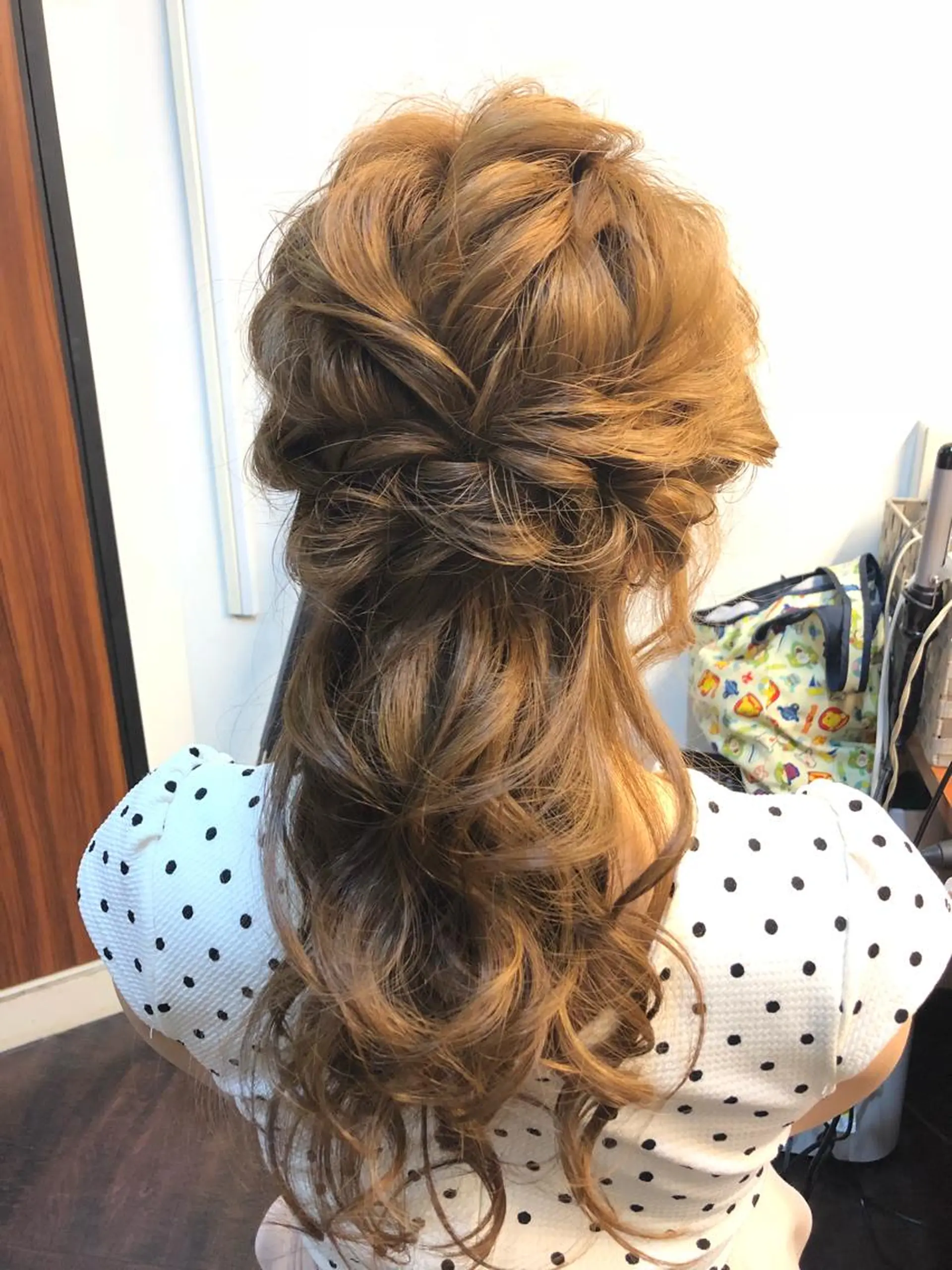 ロング ヘアアレンジ Kanani所属・田中 佐枝子のヘアスタイル