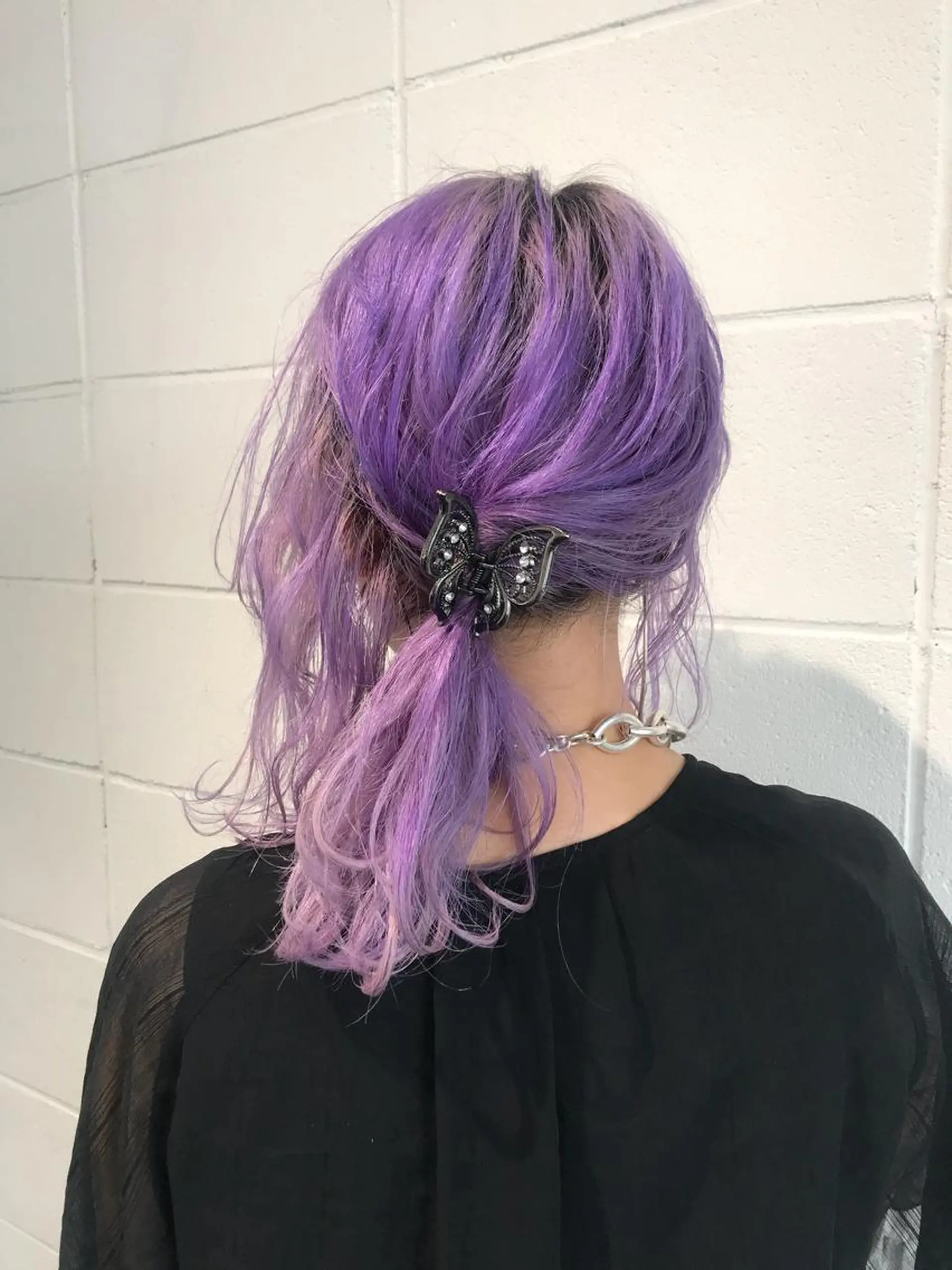 セミロング ヘアカラー サイレント美容師 アイリィのヘアスタイル