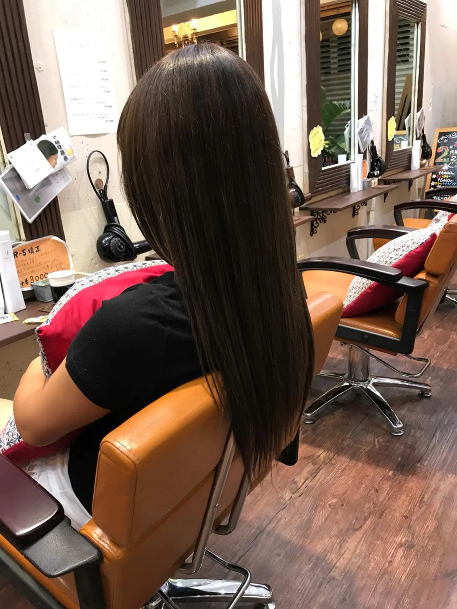 ロング 木村 瞬のヘアスタイル