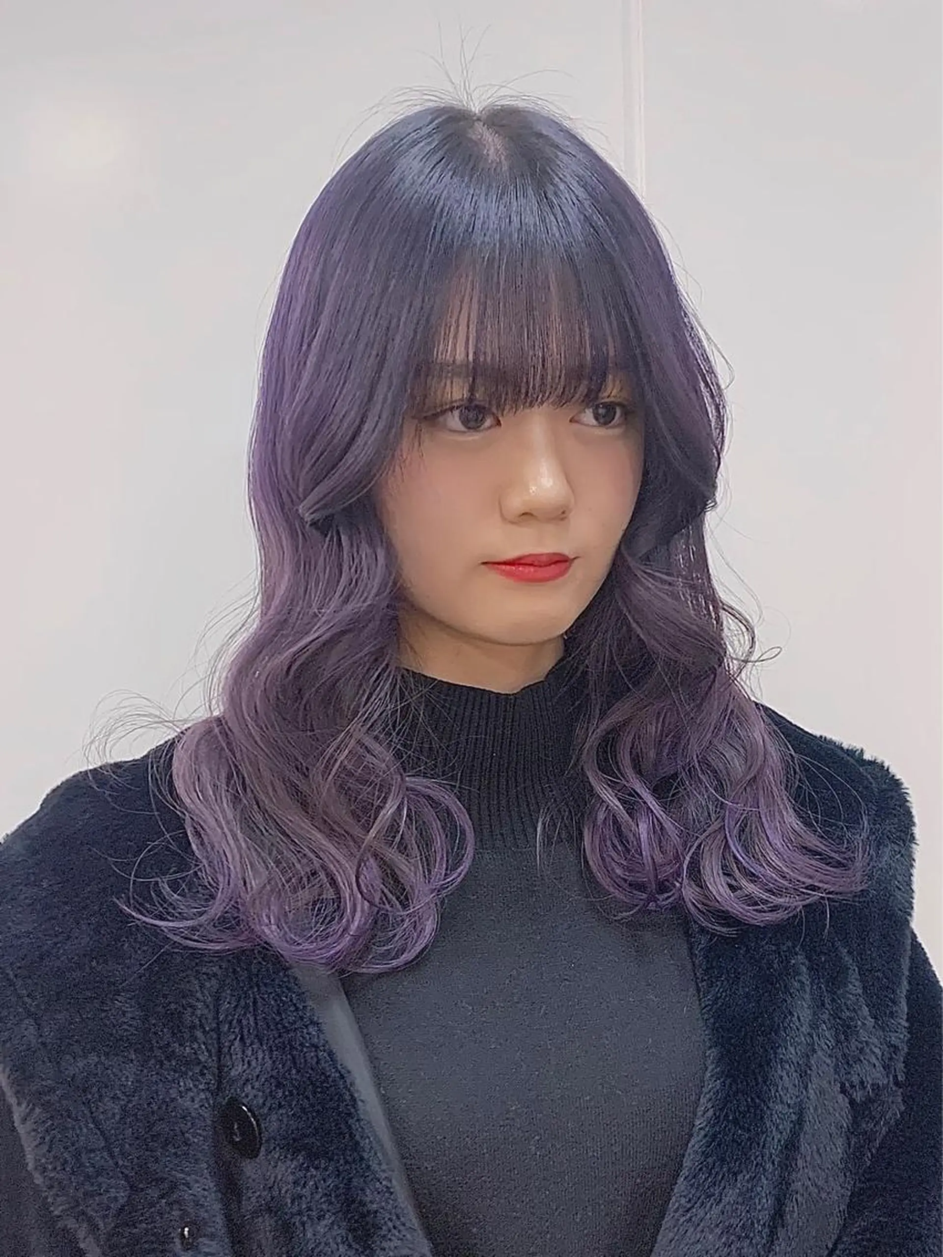 セミロング カラー ヘアアレンジ 柔らか垢抜けｶﾗｰと ｶｯﾄ🫧ASUKAのヘアスタイル