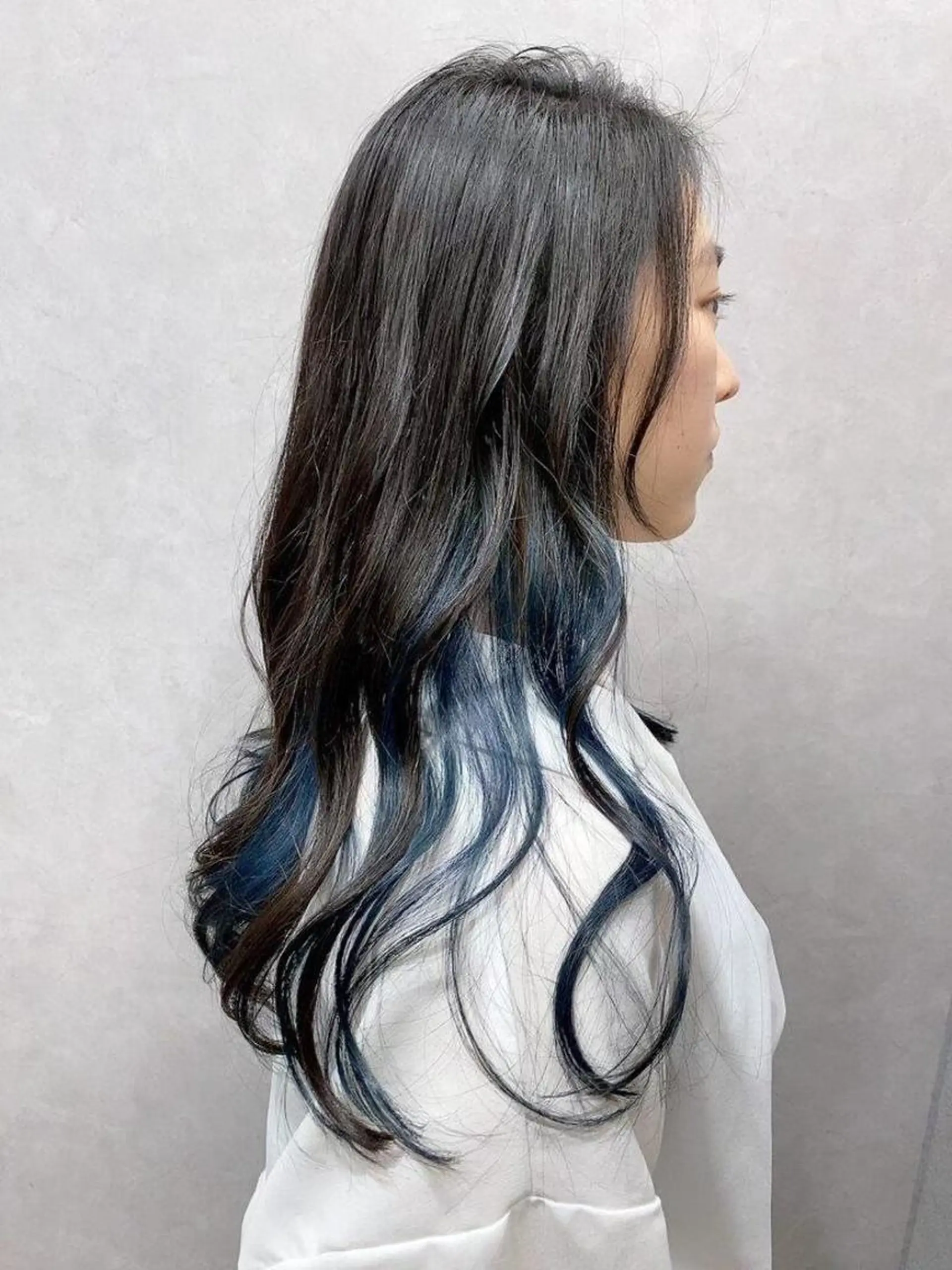 セミロング カラー 豊中/メンズ特化 岡田 龍之介のヘアスタイル