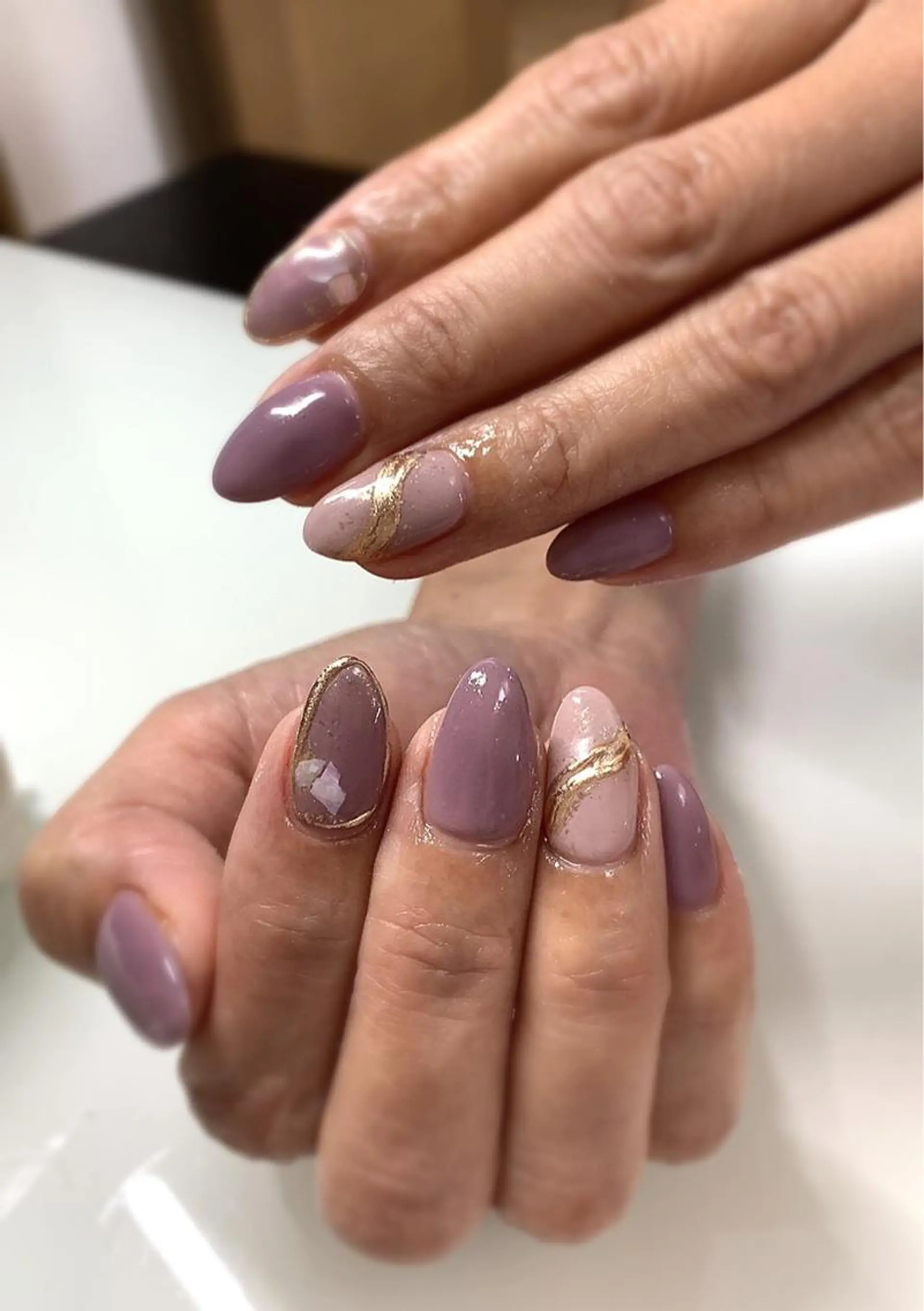 ネイル フットネイル グリーン オフィスネイル ワンカラーネイル Lily Roseスタッフ一同のマツエク・マツパデザイン