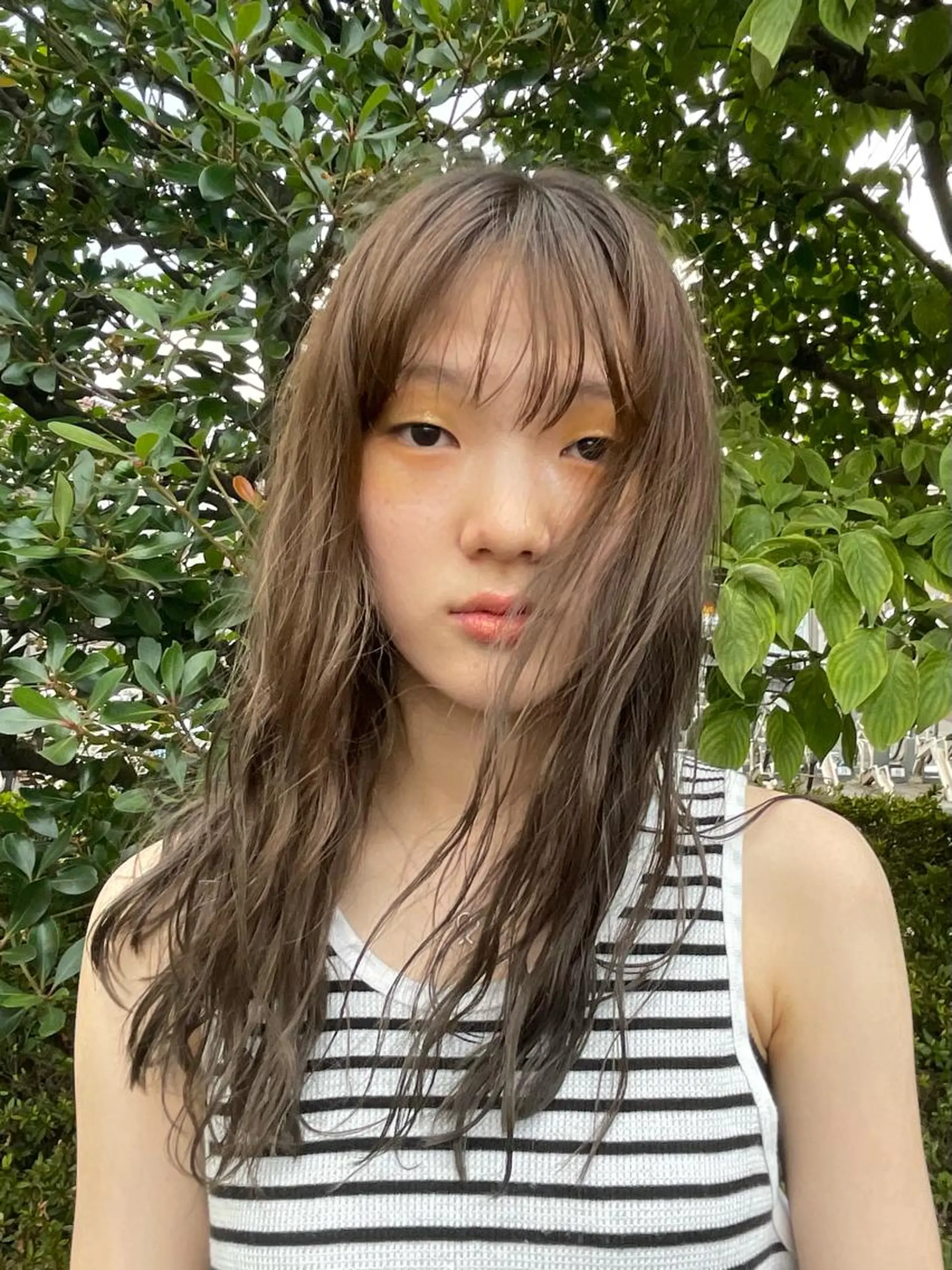 ロング パーマ ニュアンスパーマ 💫siesta ・スズノ🐈💫のヘアスタイル