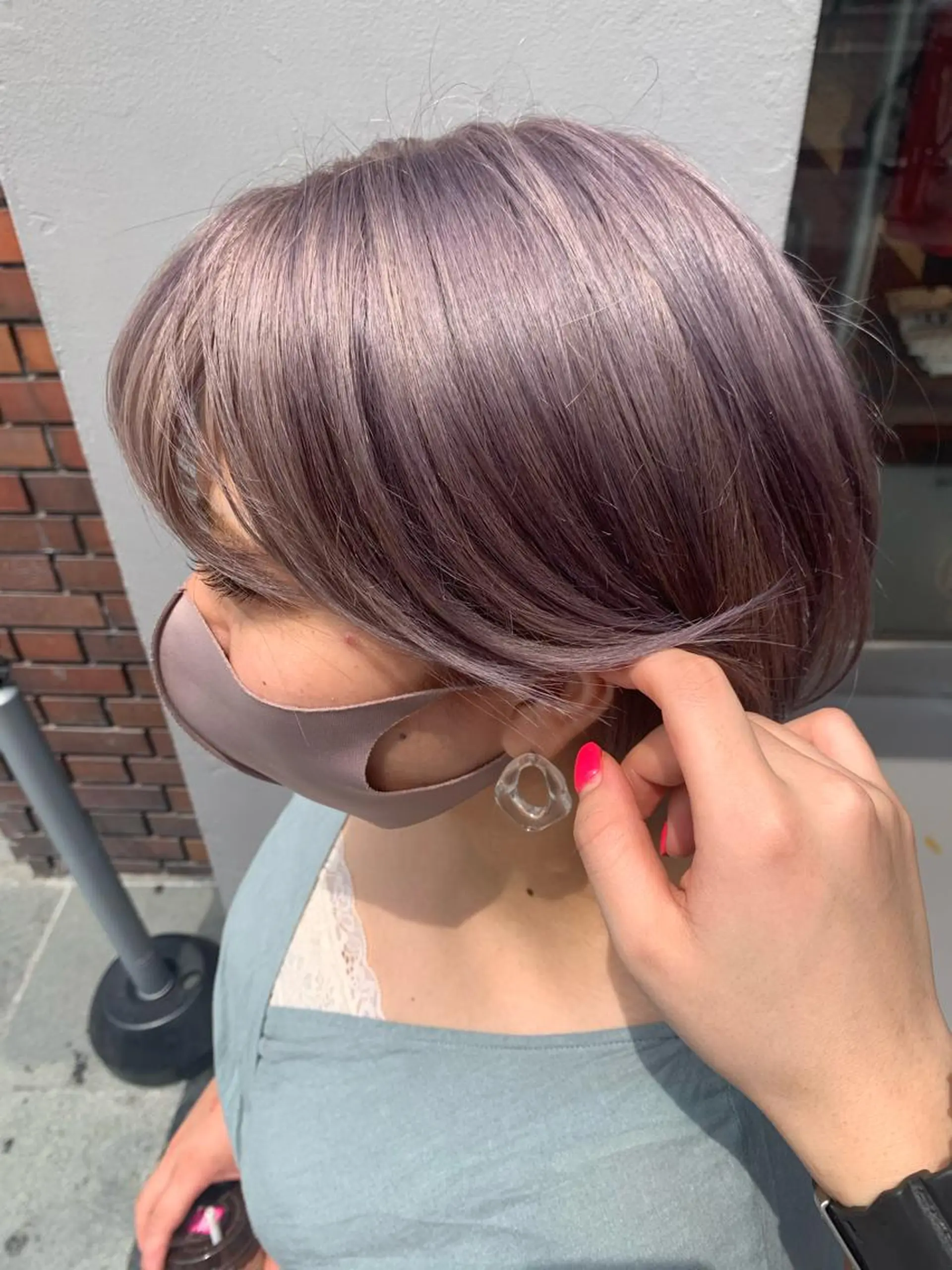 ショート 似合わせカット ヘアカラー 大泉 美久のヘアスタイル