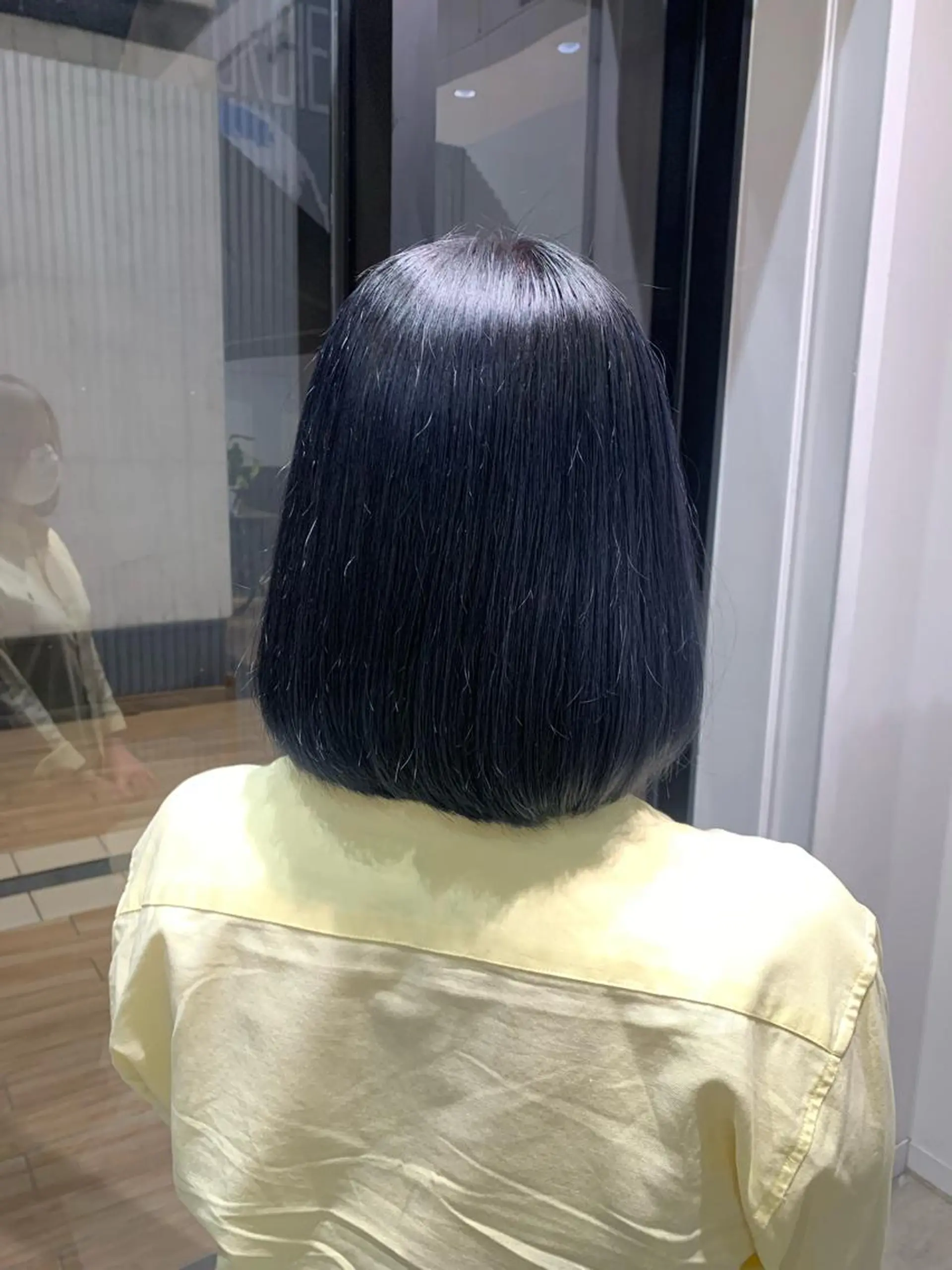 ミディアム カラー ヘアアレンジ ブリーチ カット ヘアカラー トリートメント yuka .のヘアスタイル