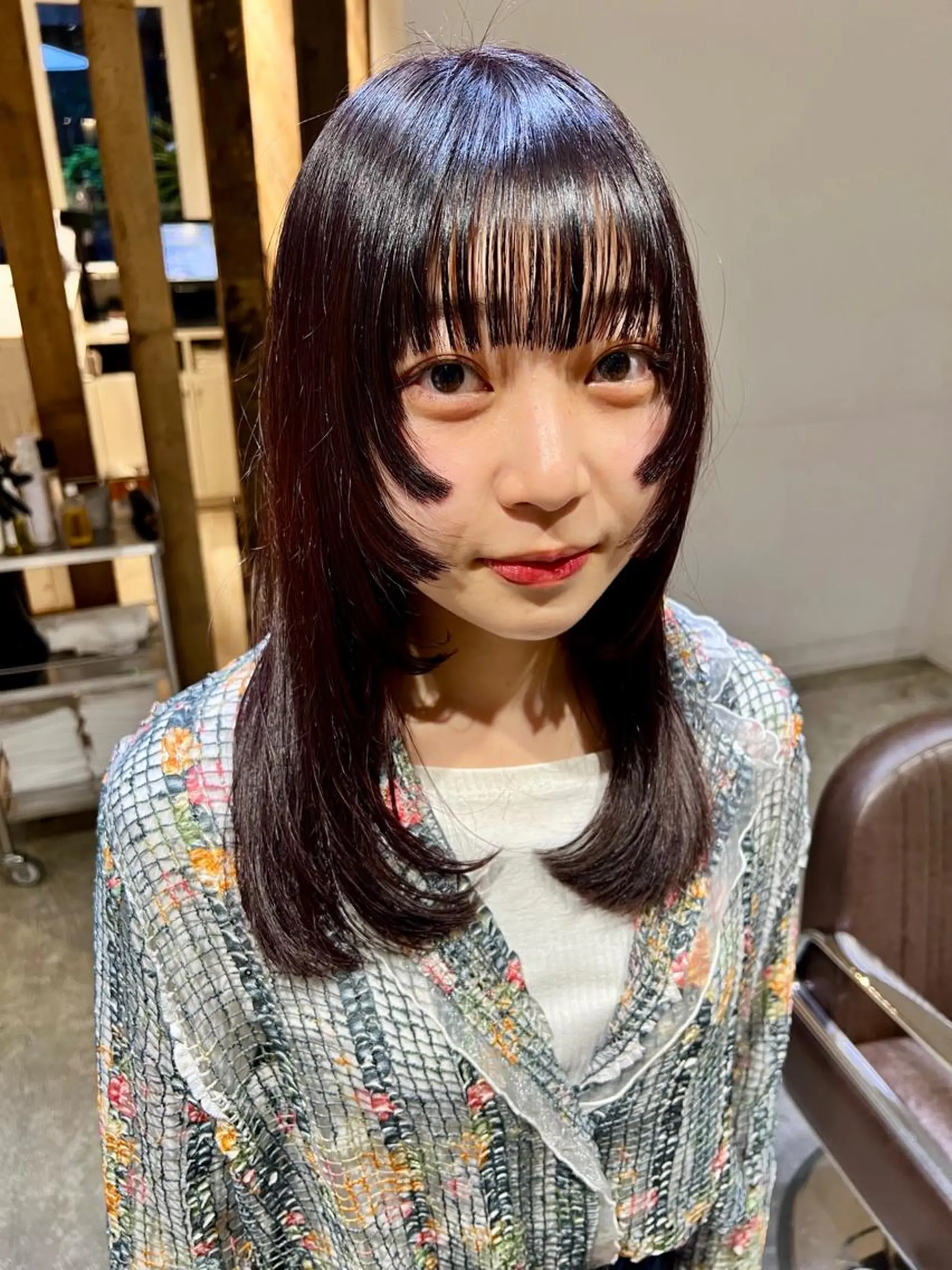 ミディアム 【ロングウルフカット 姫カット】伊藤裕哉のヘアスタイル