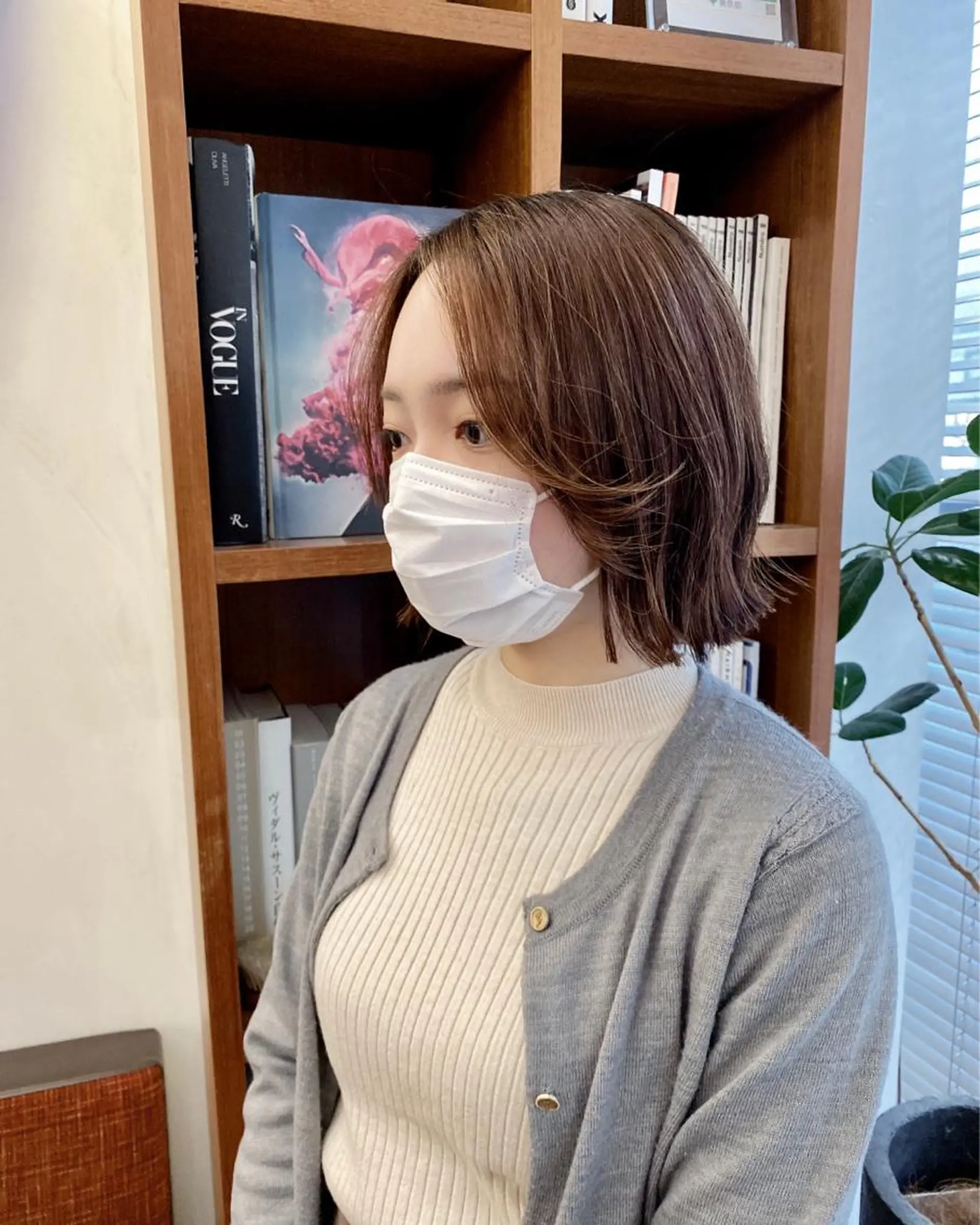 ショート 似合わせレイヤー/ ニュアンスパーマ高倉のヘアスタイル