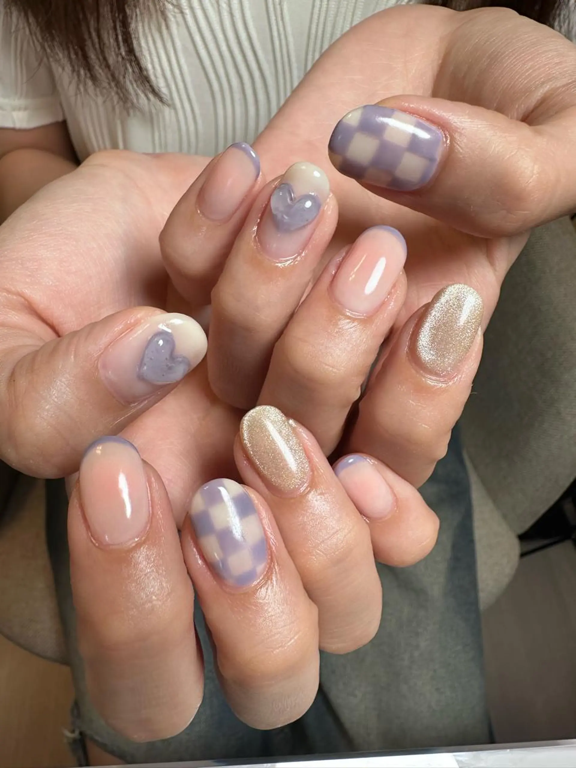 ネイル ニュアンスネイル ハンドネイル ハンドケア Atelier Ariのネイルデザイン