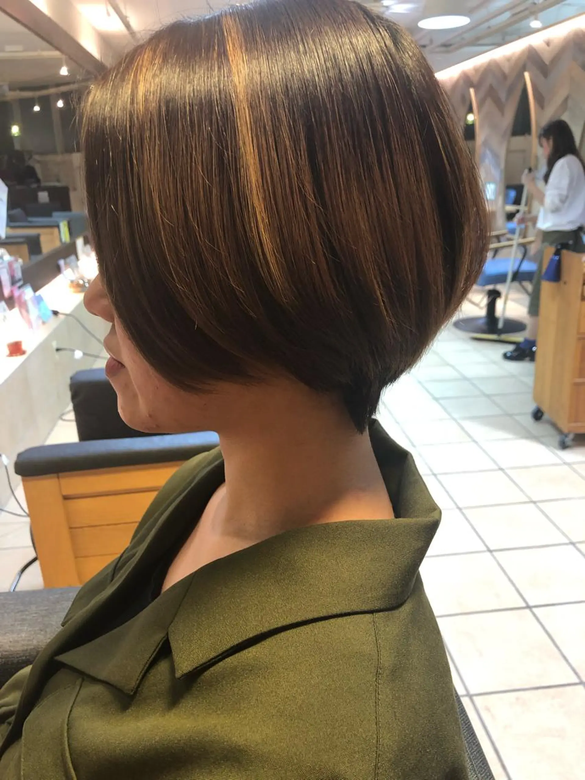 ショート ショートヘア 小顔カット 韓国hair ·͜· watanabeのヘアスタイル