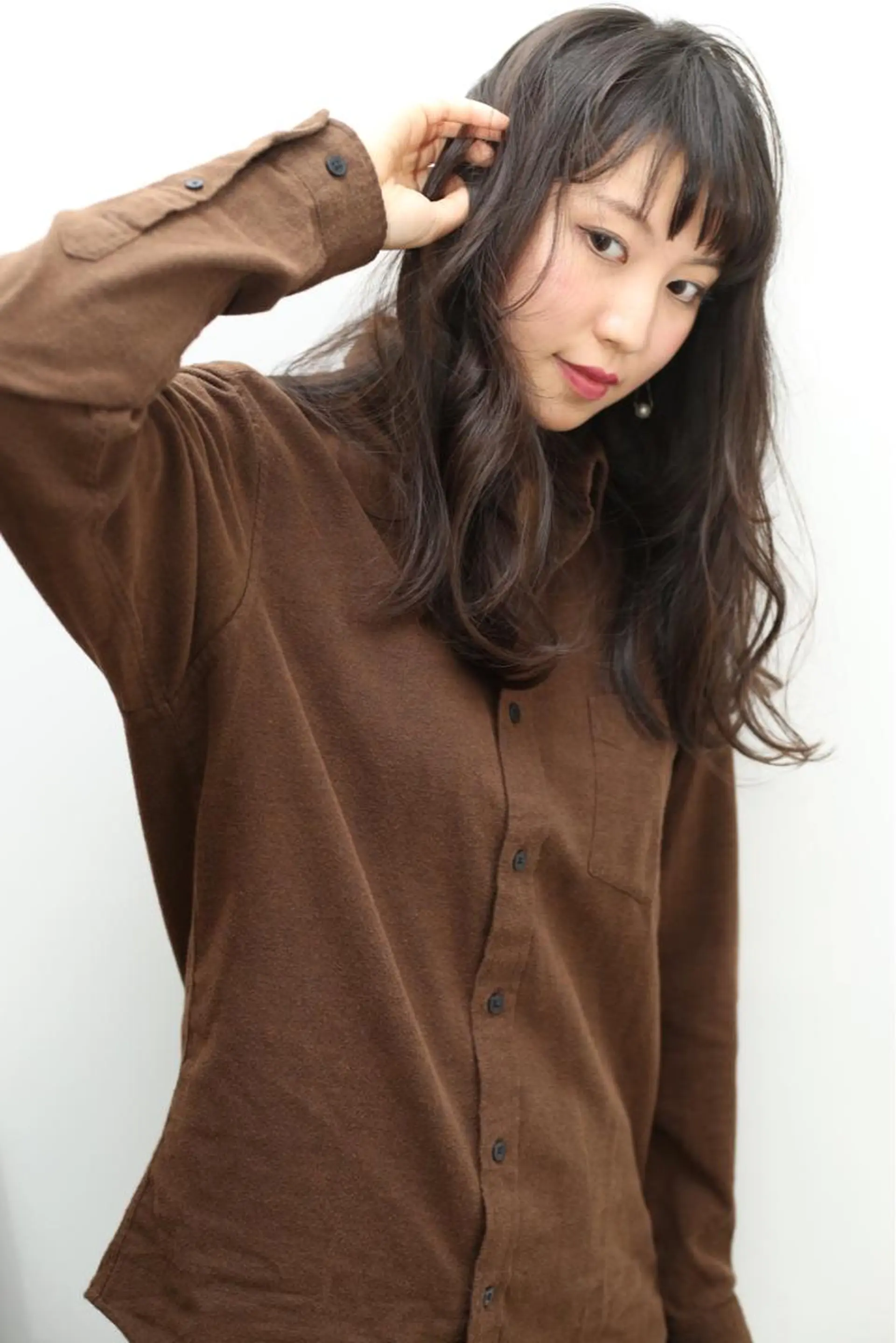 ロング ロング カット 森 啓之のヘアスタイル