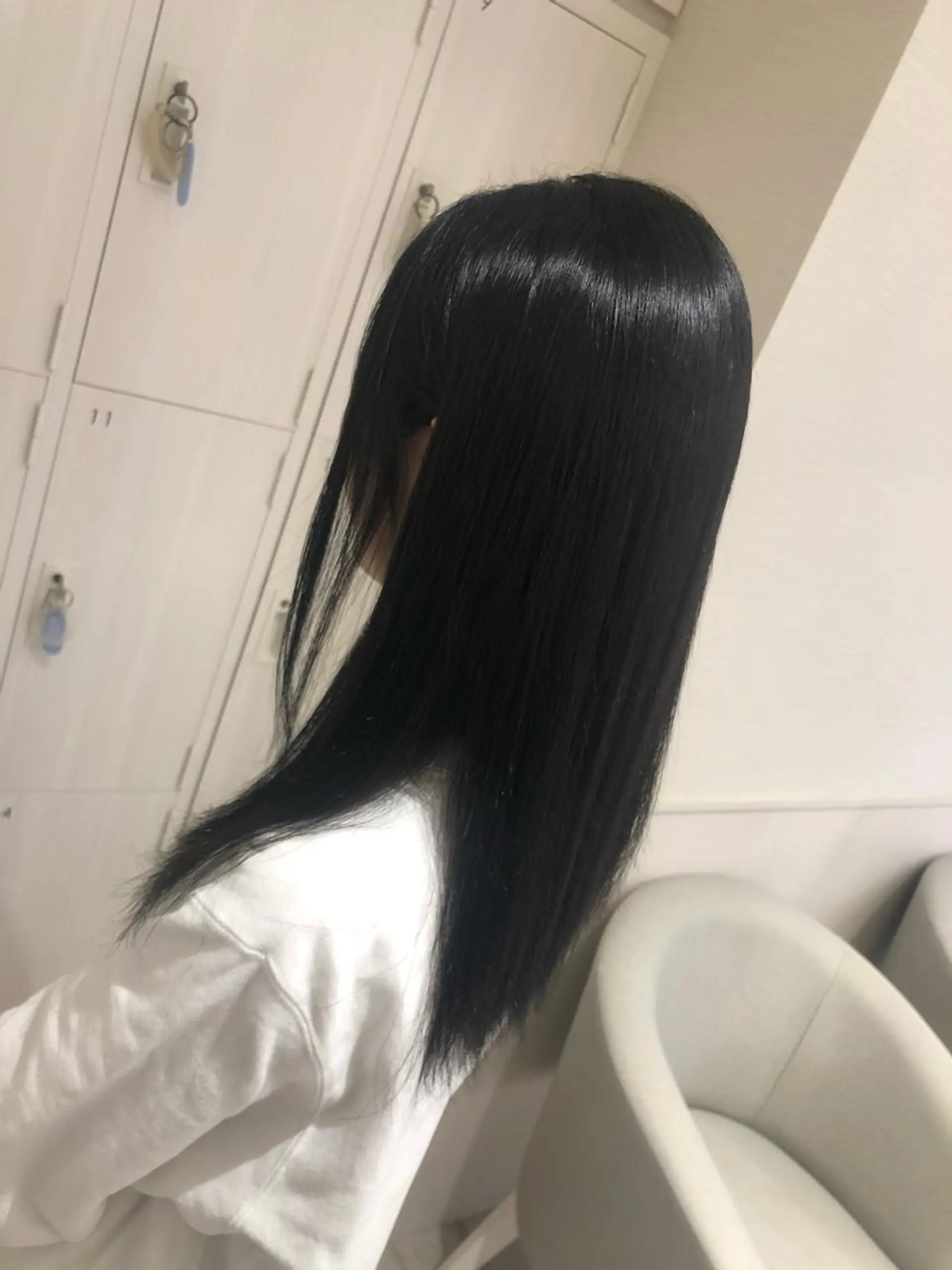 ロング 田中 瑞妃のヘアスタイル