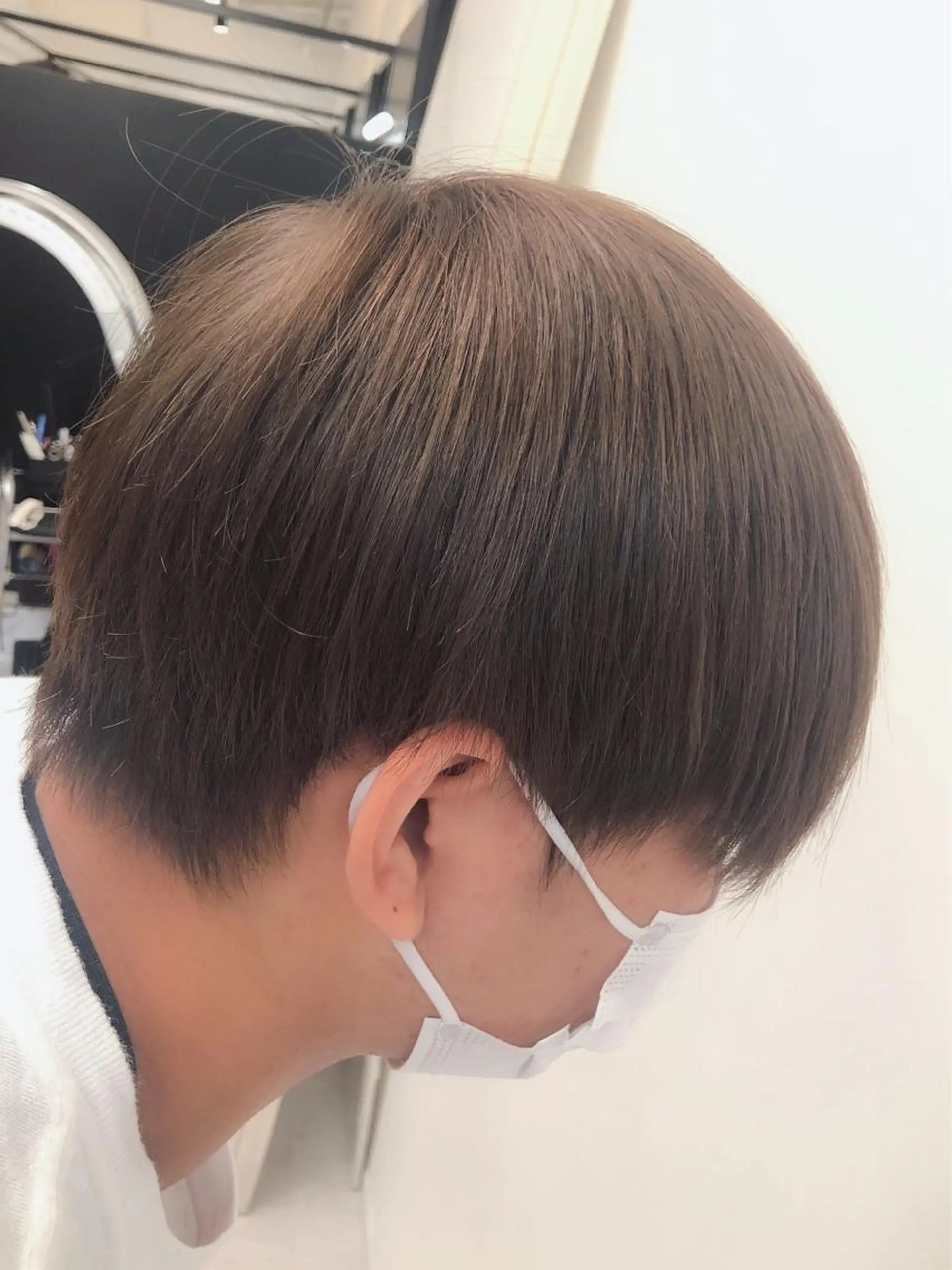 メンズ メンズブリーチ コトネ🫧 韓国風レイヤーカットのヘアスタイル