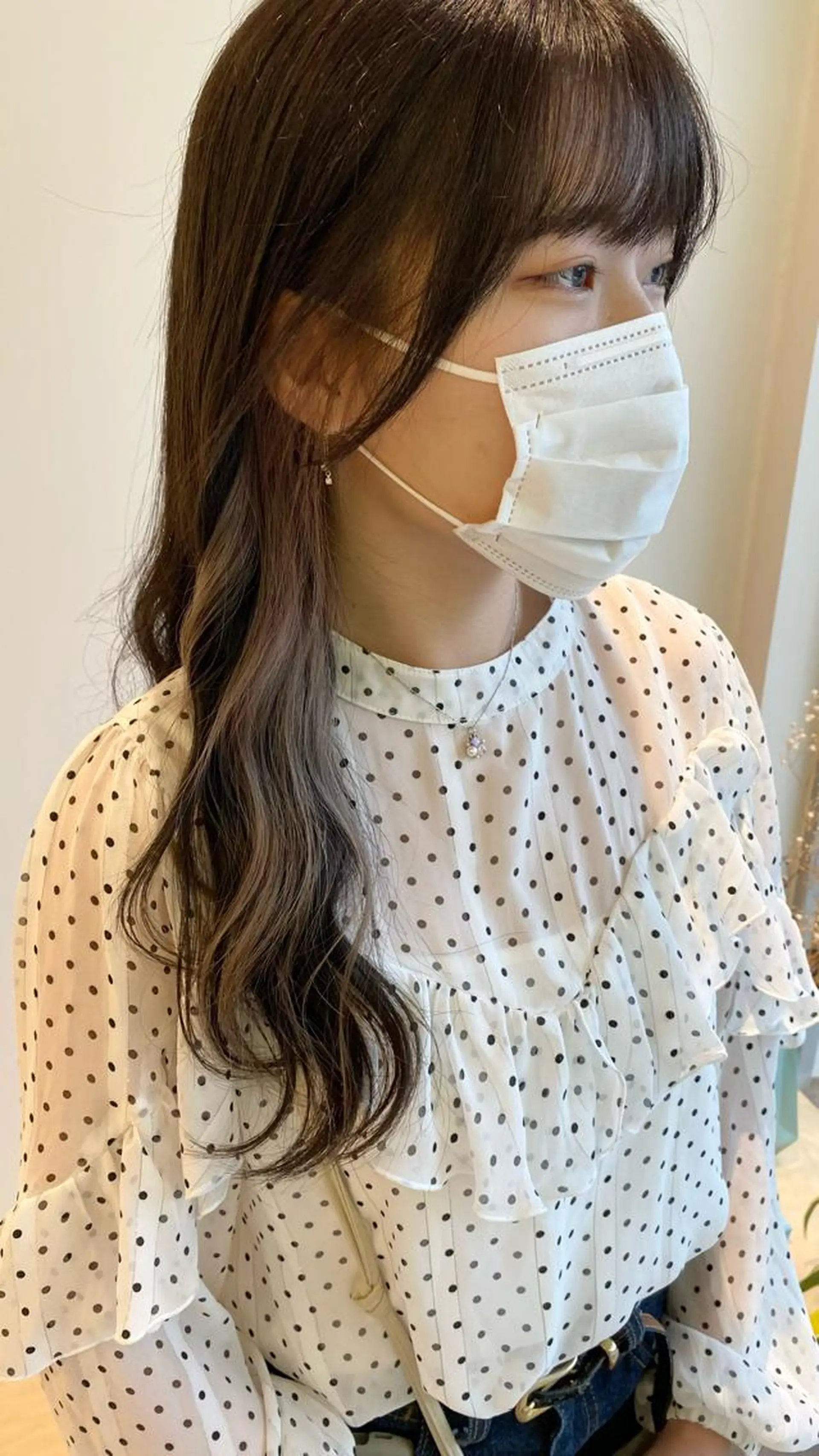 ロング カラー ベージュカラー ミルクティーベージュ 樋口 雄稀のヘアスタイル