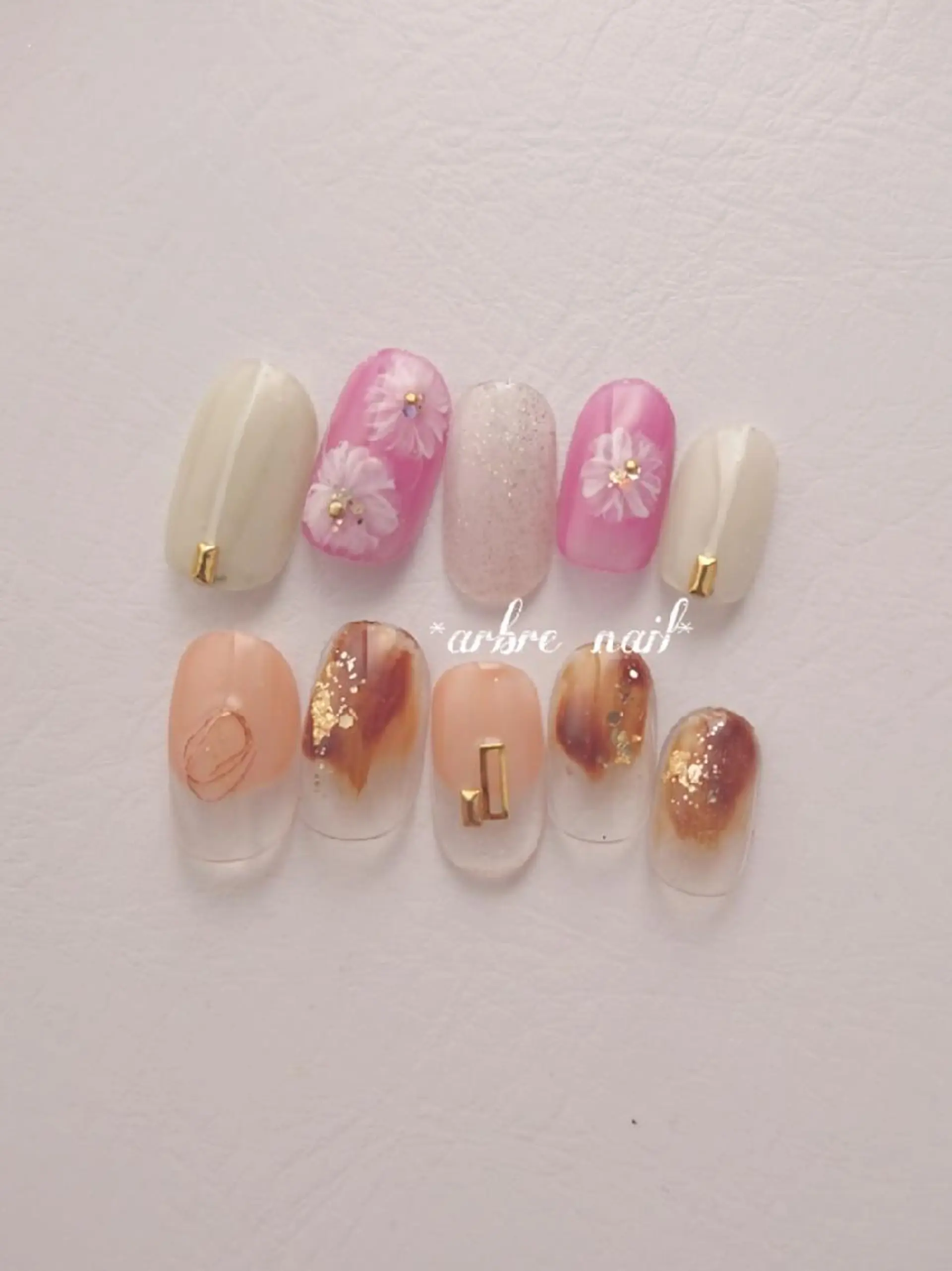 ネイル ✯.。 arbre  nail 。✯.のネイルデザイン