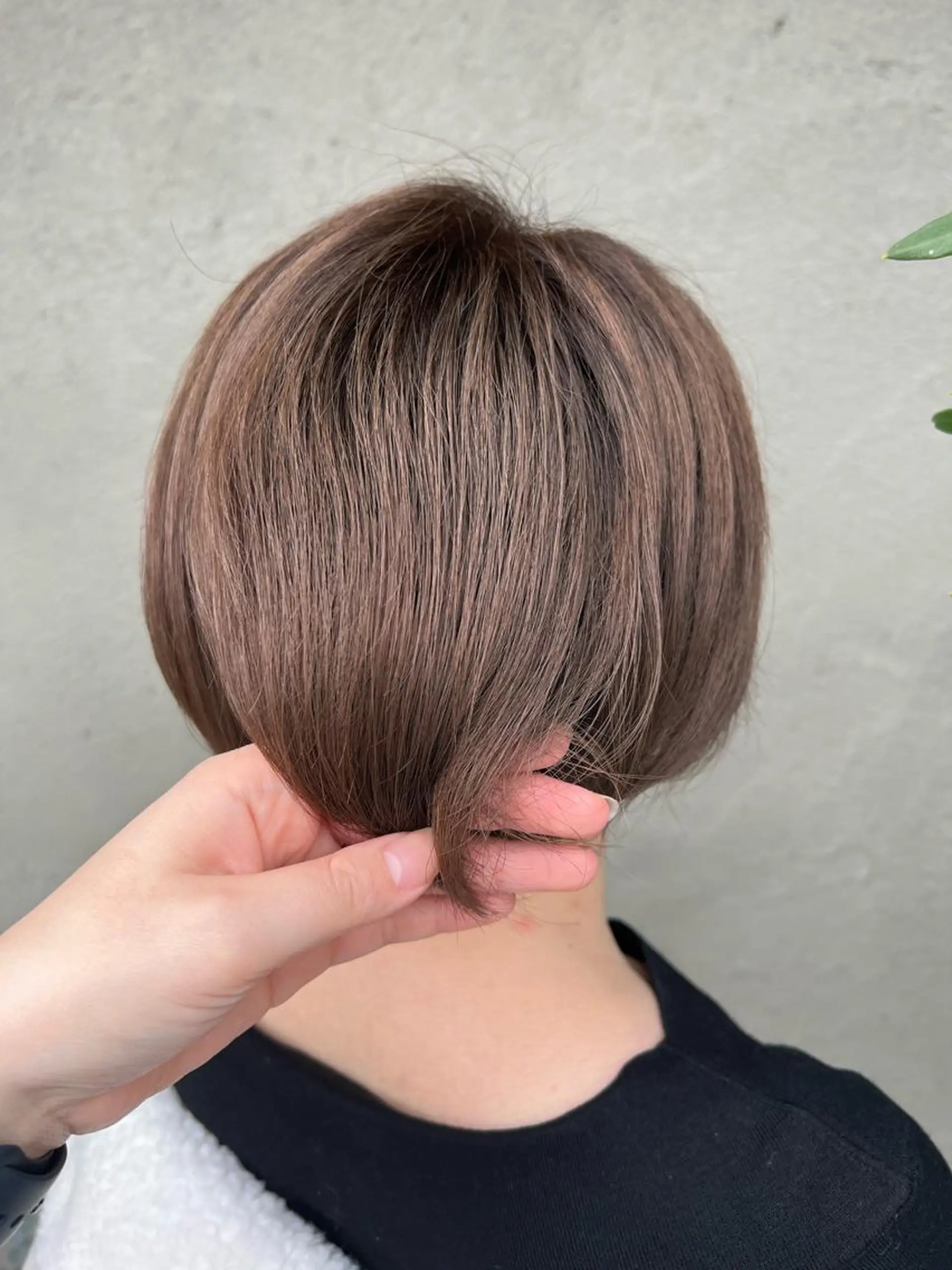 ショート カラー ブリーチ 目黒 彩花のヘアスタイル