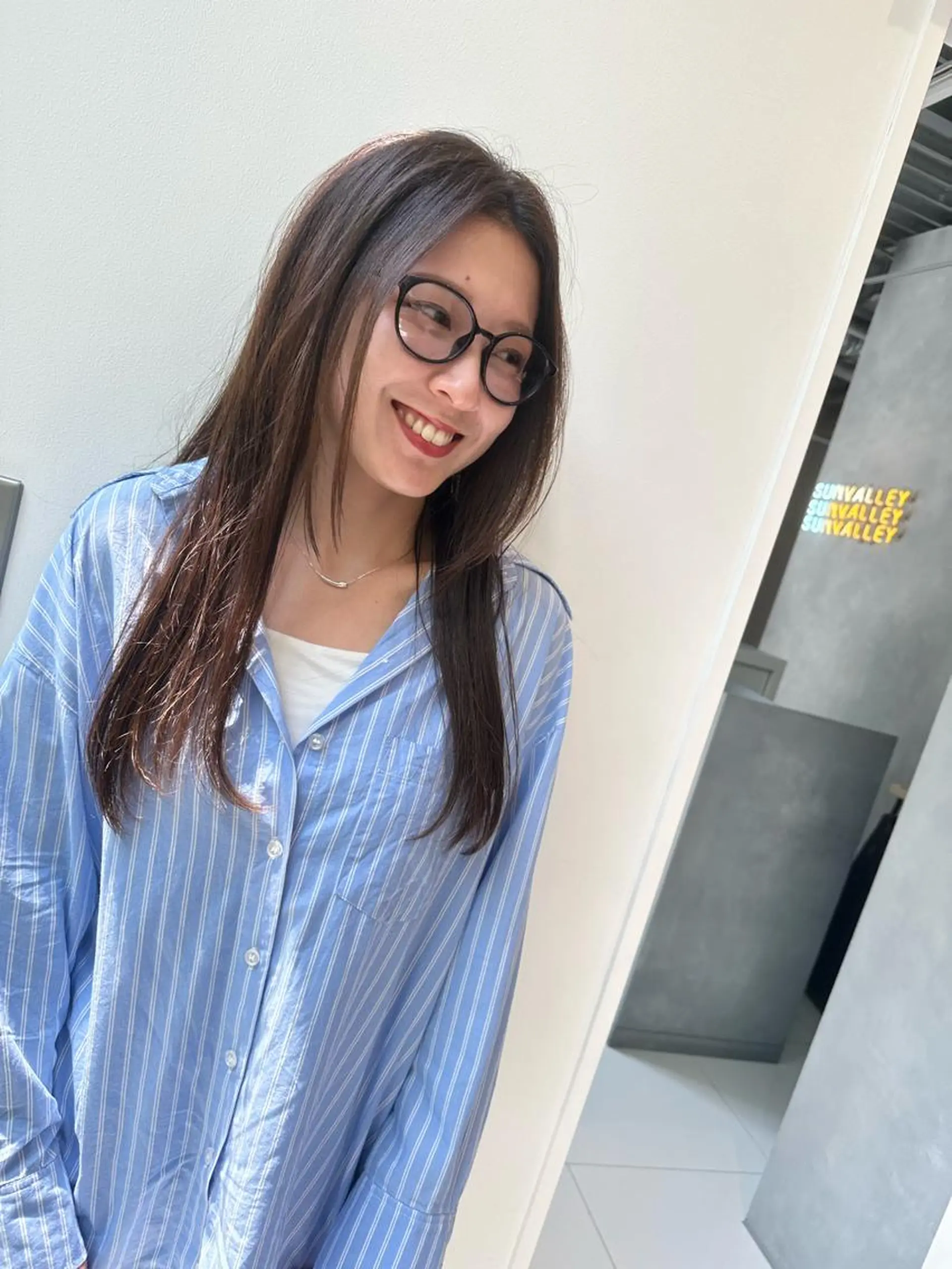 ロング カラー 表参道美容師 ぶんじのヘアスタイル